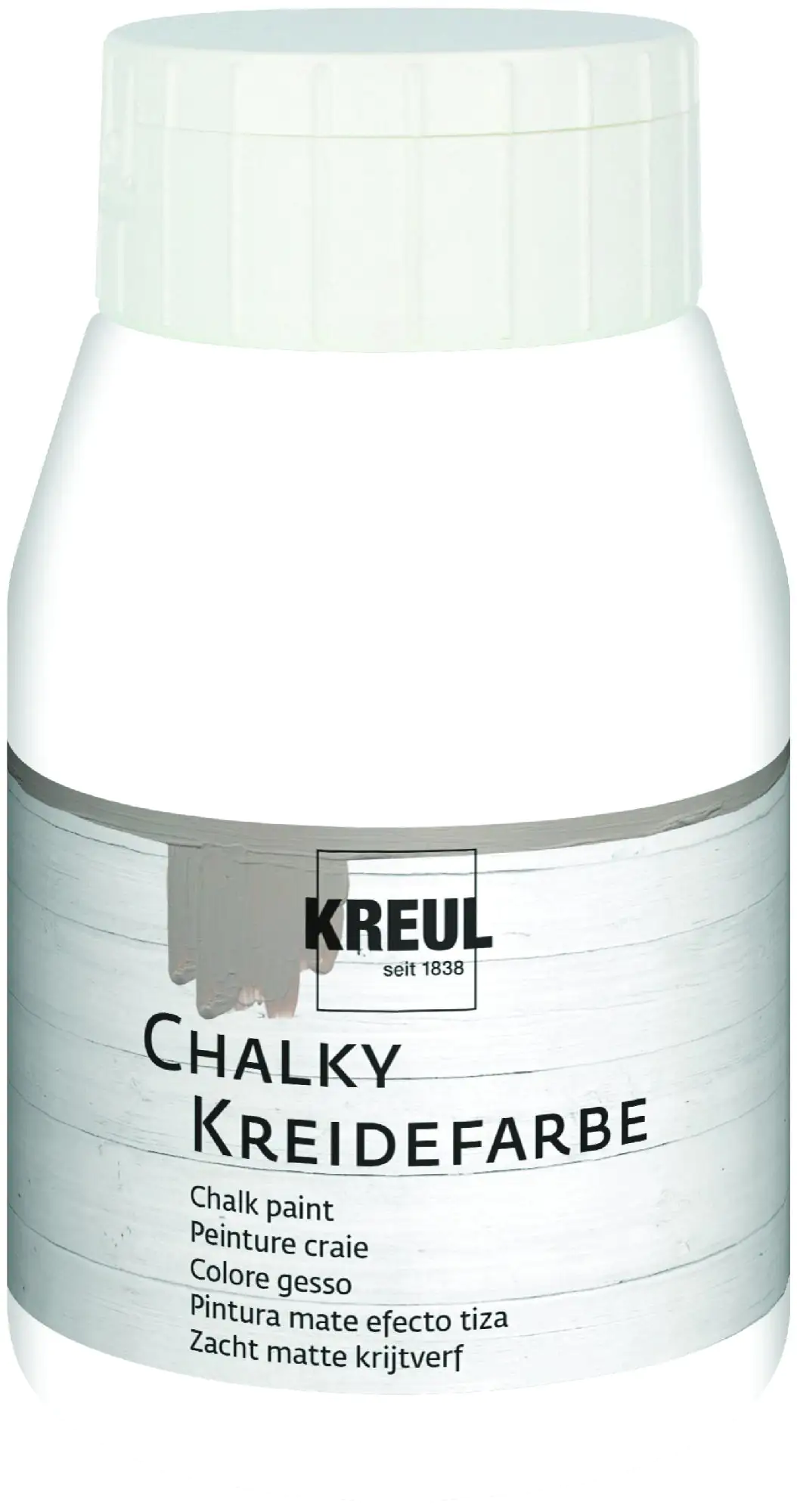 Kreul Chalky Kreidefarbe snow white cotton 500 ml Kreul Chalky Kreidefarbe snow white cotton 500 ml