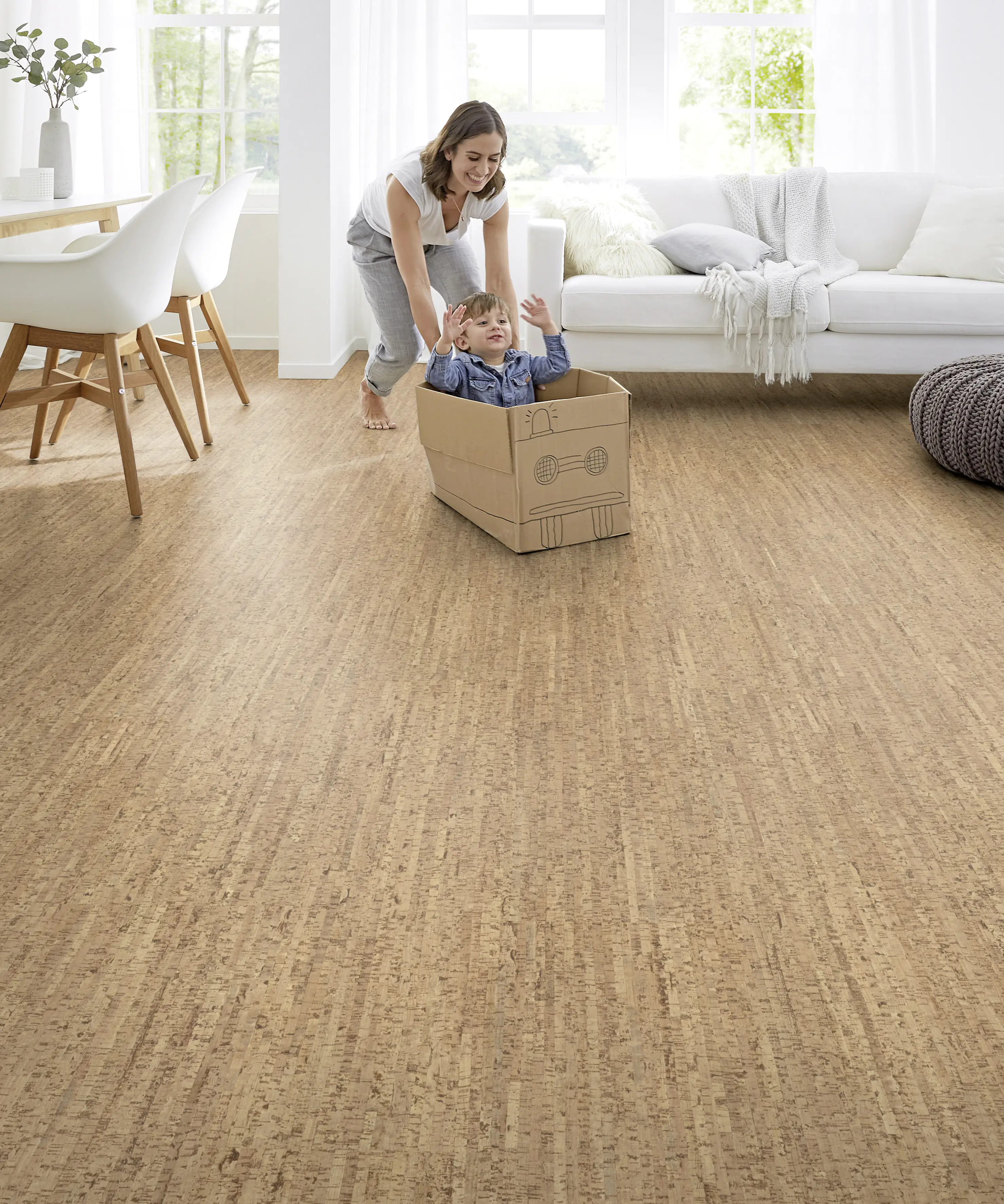 Corklife Korkboden Studiostyle Sagres creme