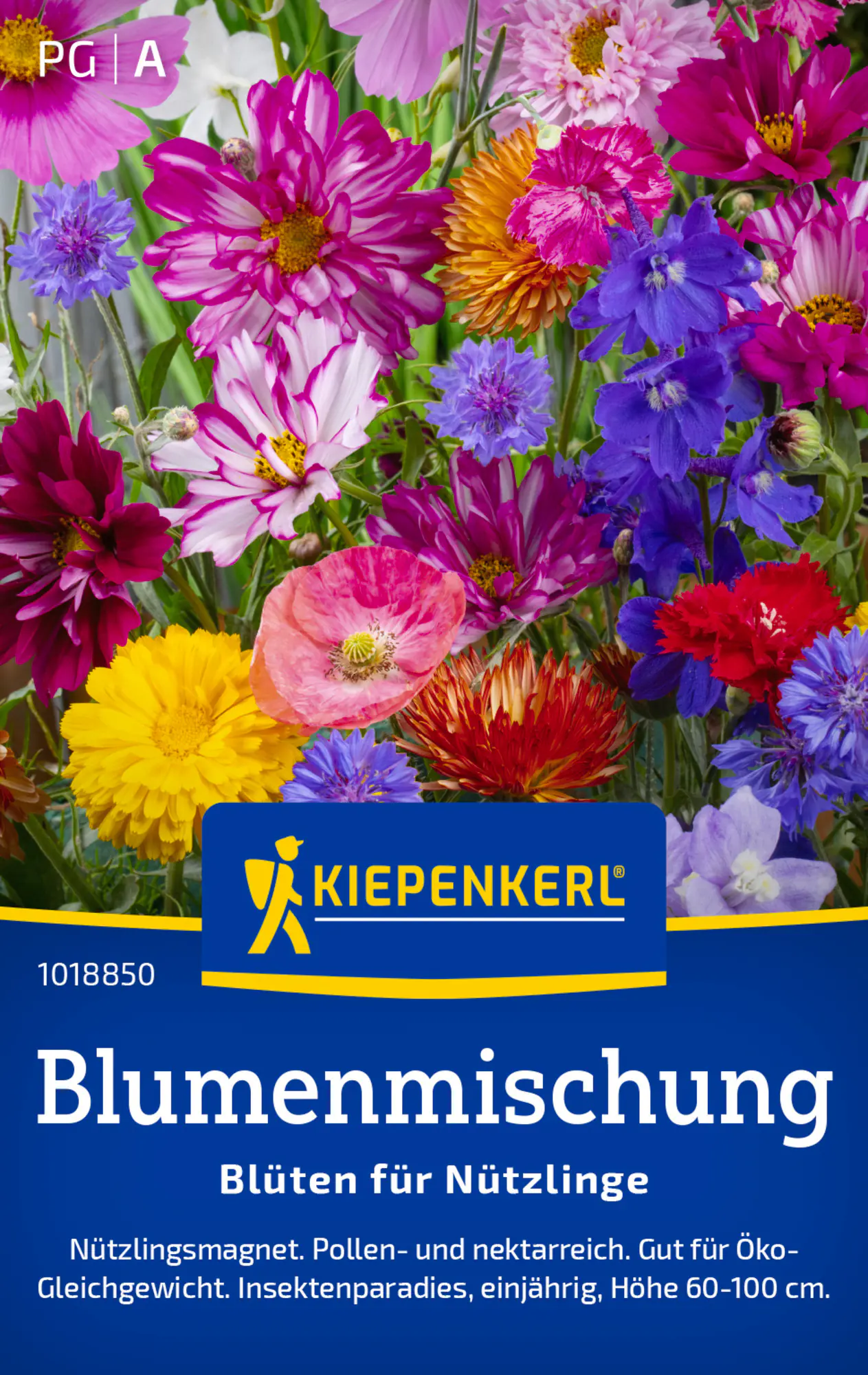 Kiepenkerl Saatgut Blumen-Mischung Blüten für Nützlinge für ca. 1-2 m²