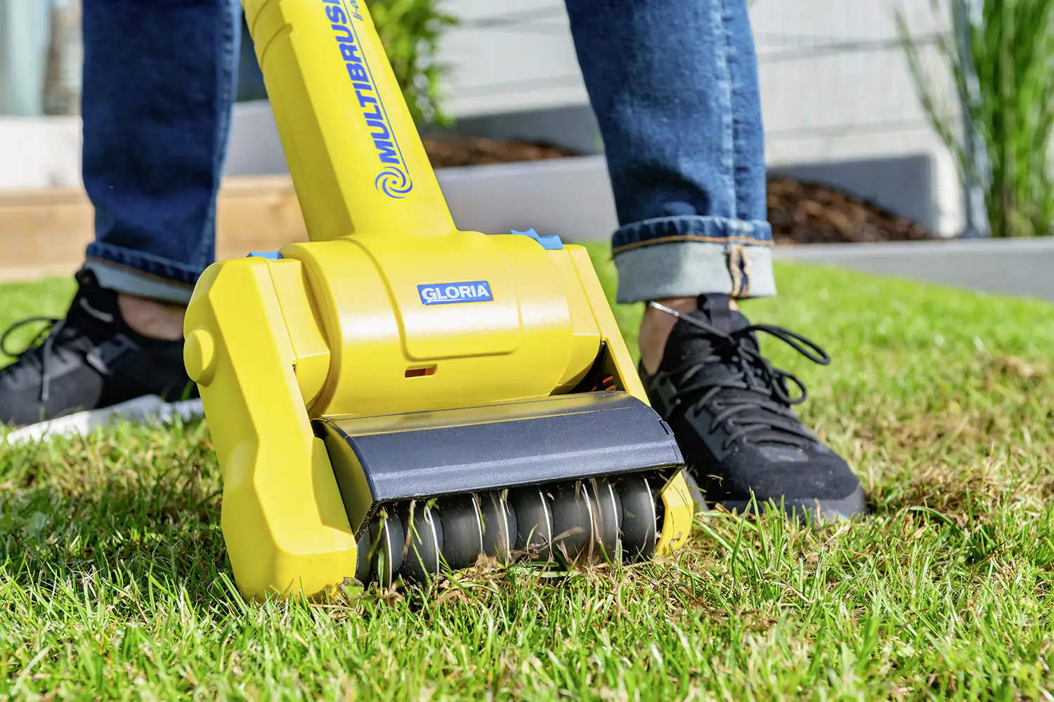 Gloria Vertikutierer-Walze für MultiBrush Aufsatz zur Rasenpflege