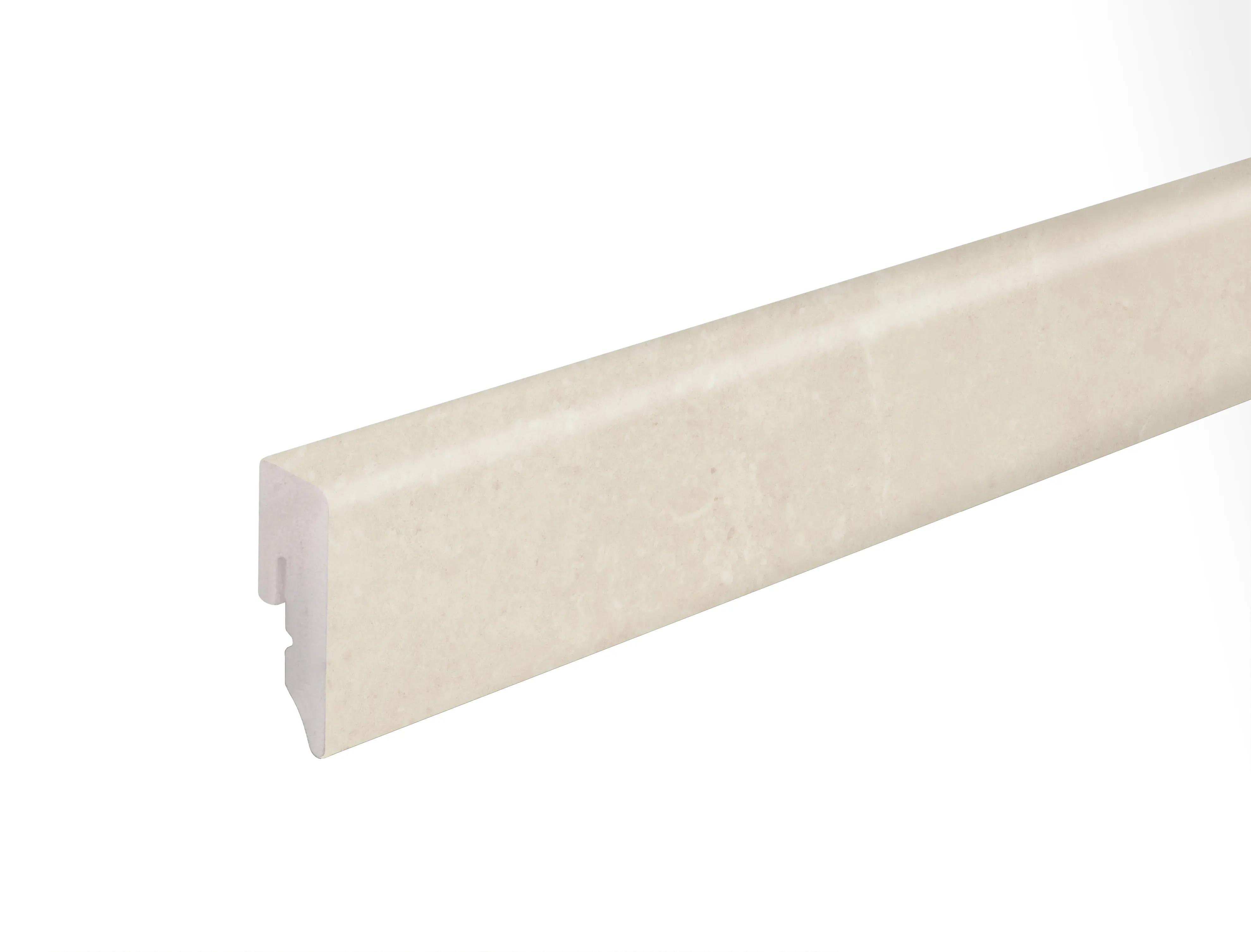 Neuhofer Fußleiste 240 cm 38,5 x 15 mm Fliese modern travertin