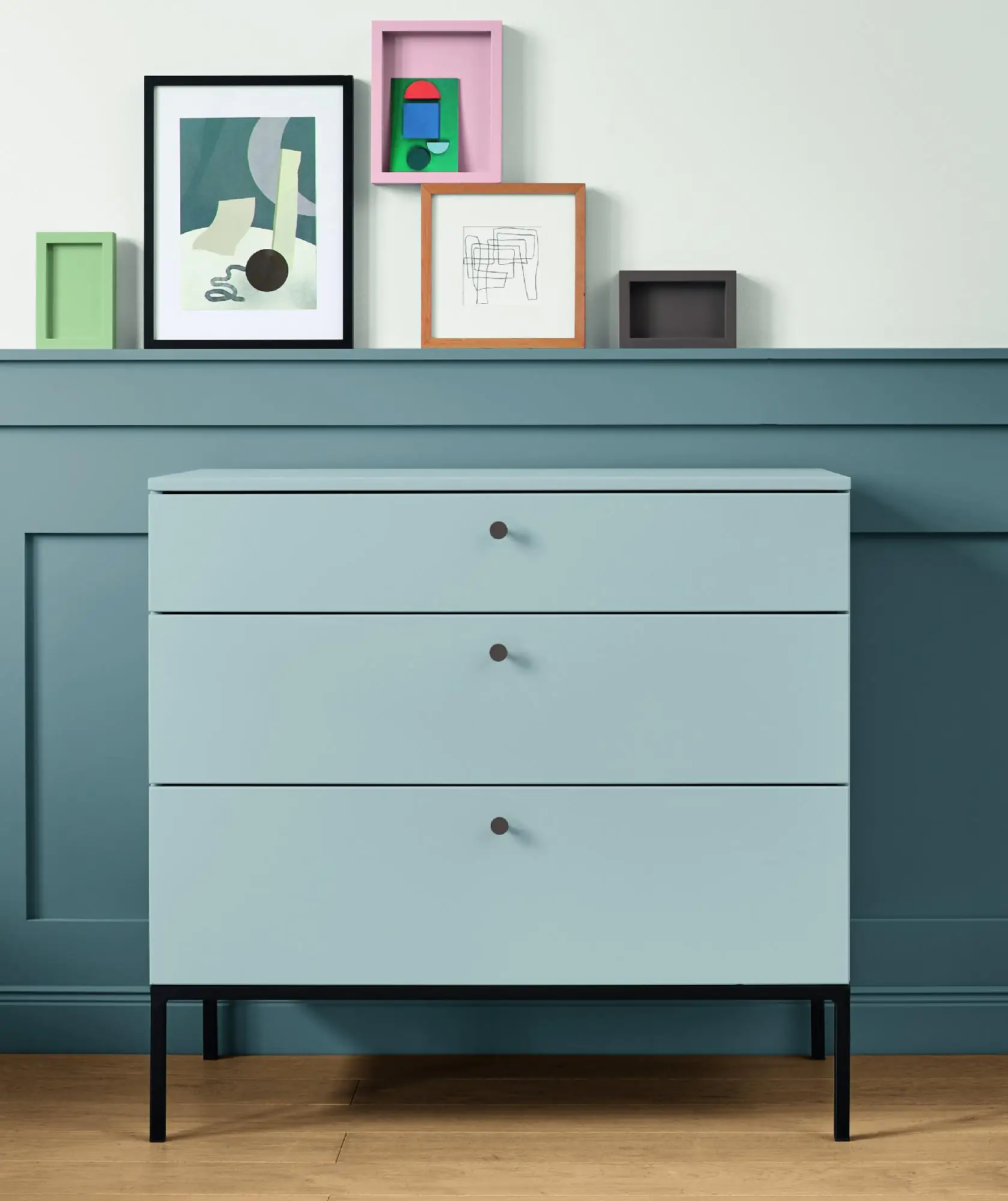 Alpina Feine Farben Lack No. 16 Steinblaue Schönheit  blaugrau edelmatt 750 ml Alpina Feine Farben Lack No. 16 Steinblaue Schönheit  blaugrau edelmatt 750 ml