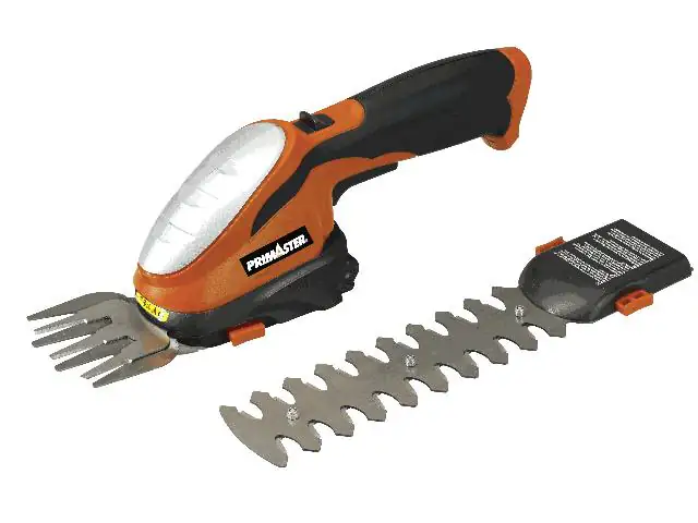 Primaster Akku-Gras- & Strauchschere PMGBS 7220 7,2 V 7,5 und 16 cm Schnittlänge inkl. Akku und Ladegerät Primaster Akku-Gras- & Strauchschere PMGBS 7220 7,2 V 7,5 und 16 cm Schnittlänge inkl. Akku und Ladegerät