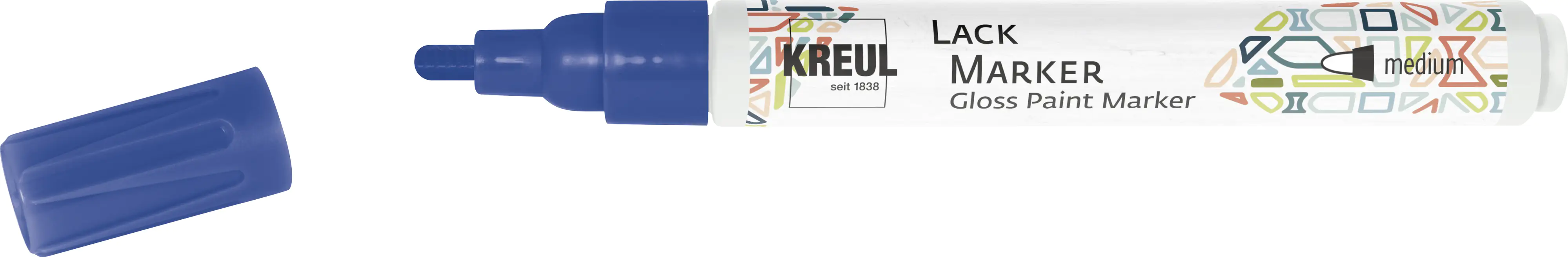 Kreul Lack Marker medium blau, 2 - 4 mm