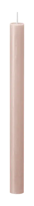 Bolsius Rustik Haushaltskerzen 270/23 mm Nebliges Rosa