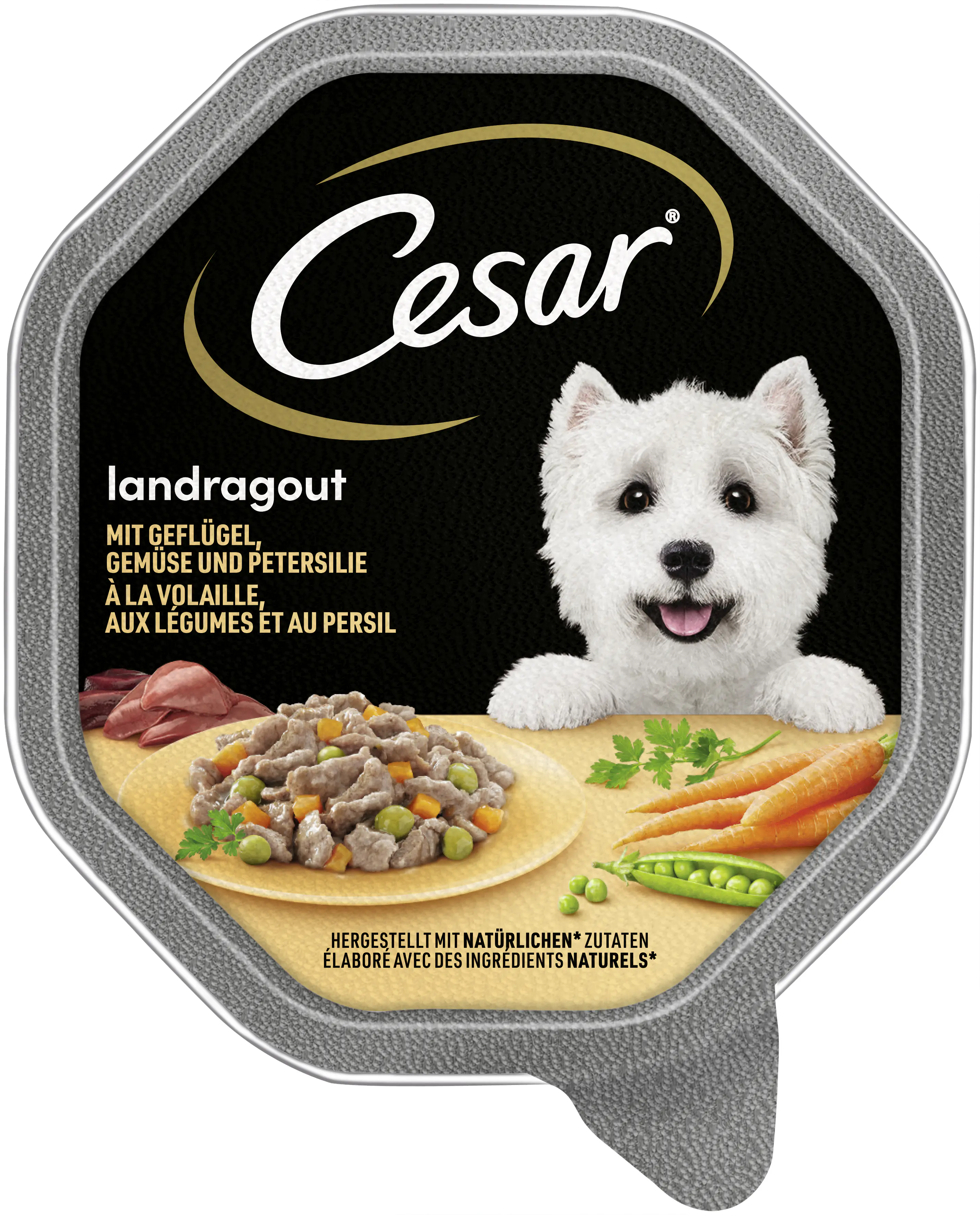 Cesar Hundenassfutter Landragout Adult 150 g Geflügel