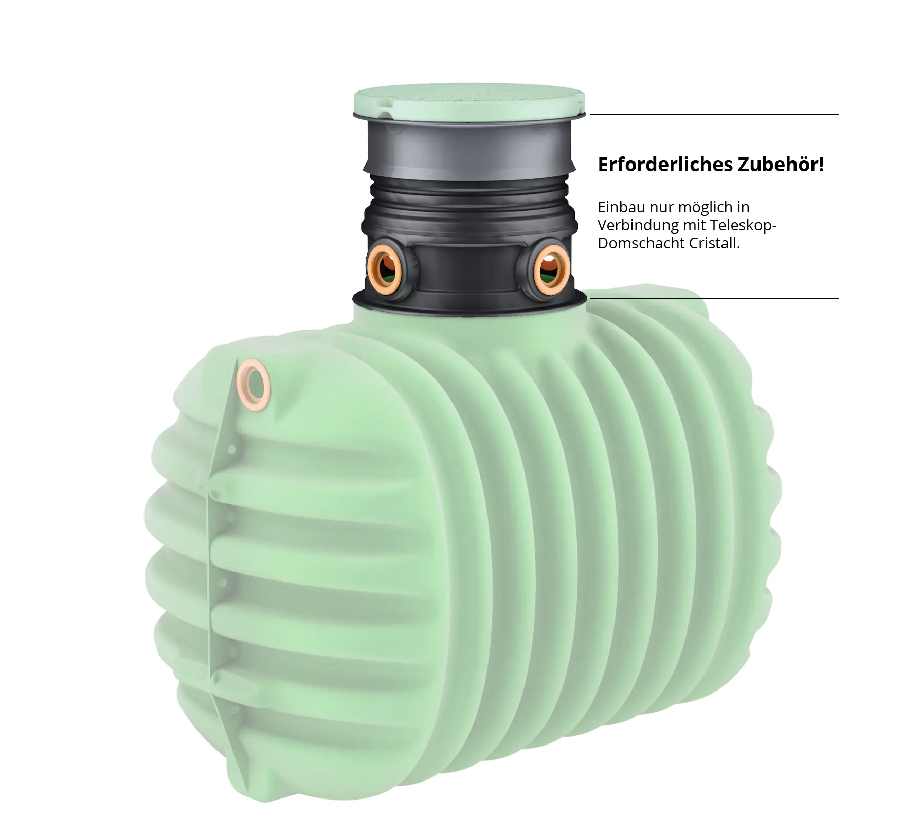 Garantia Erdtank PROline Cristall 1.600 l