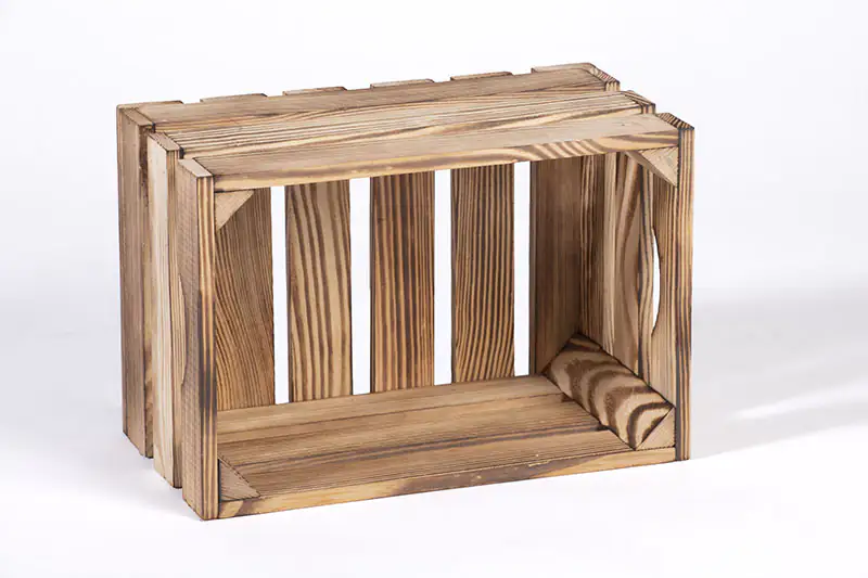 4260546686083_01 iWerk Holzkiste Geflammt S 34 x 23 x 18 cm