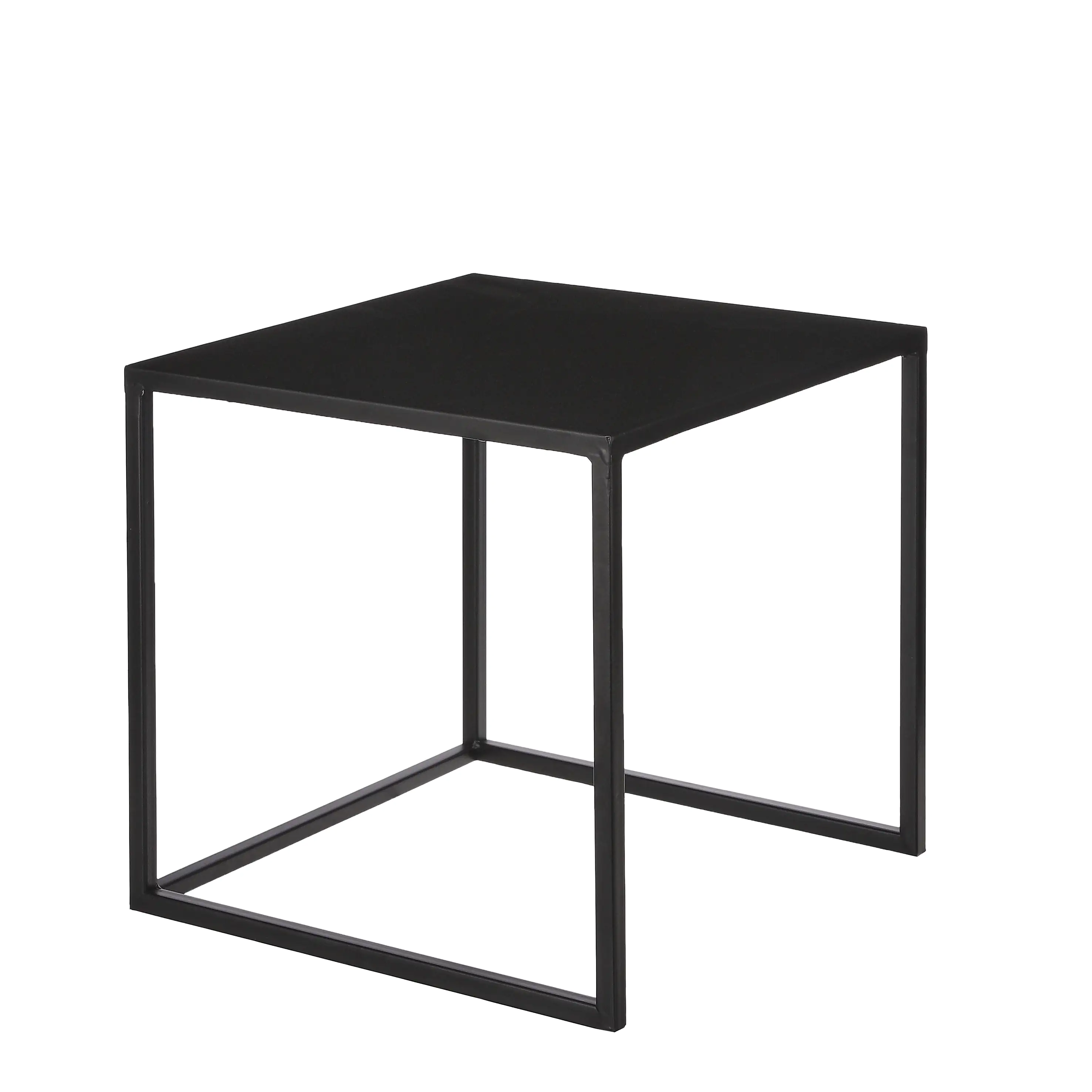 8718861773804 Mica Beistelltisch Goa schwarz, 35 x 35 x 33 cm