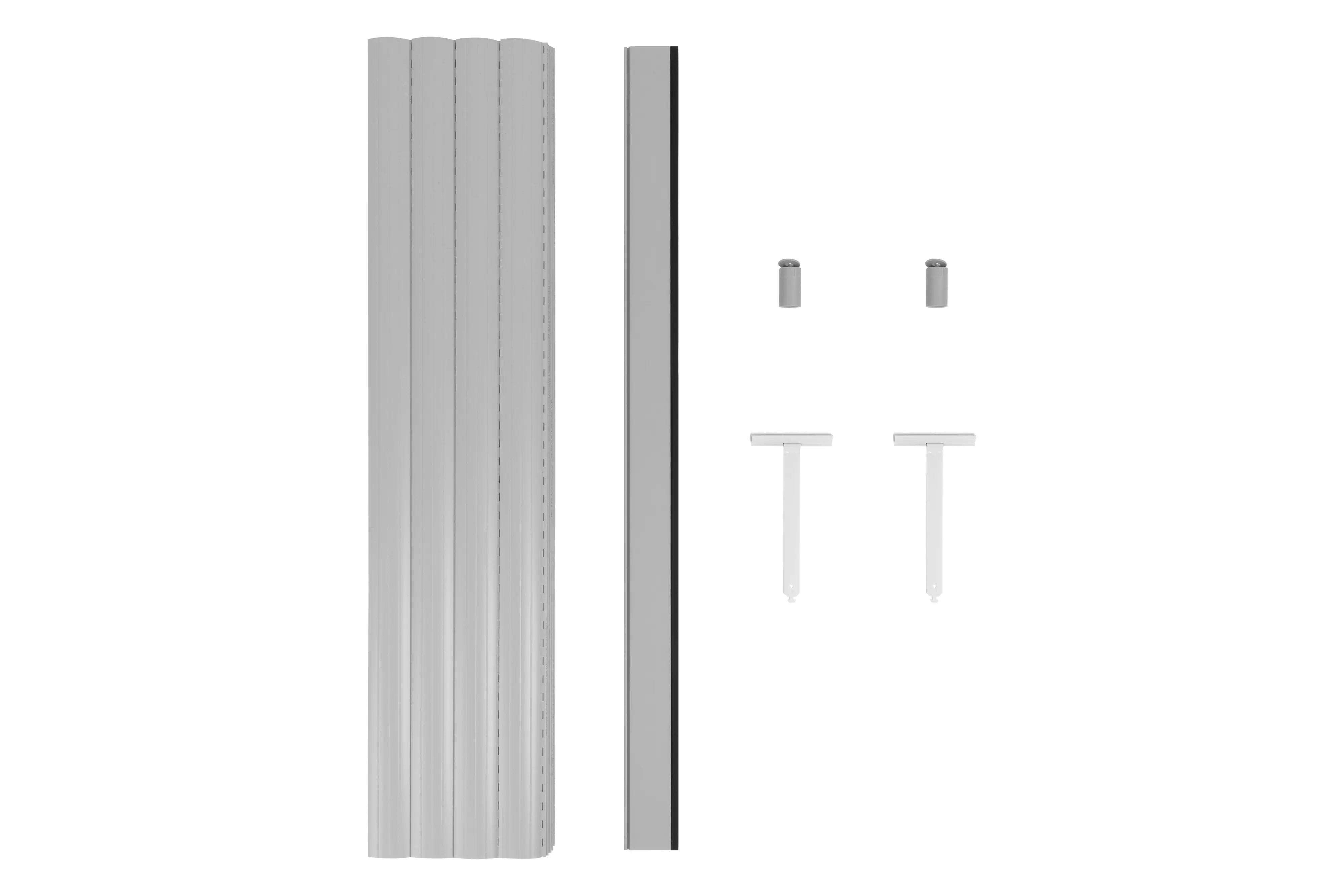 Schellenberg Rollladenpanzer komplett Set für System Maxi, 80 x 100 cm grau
