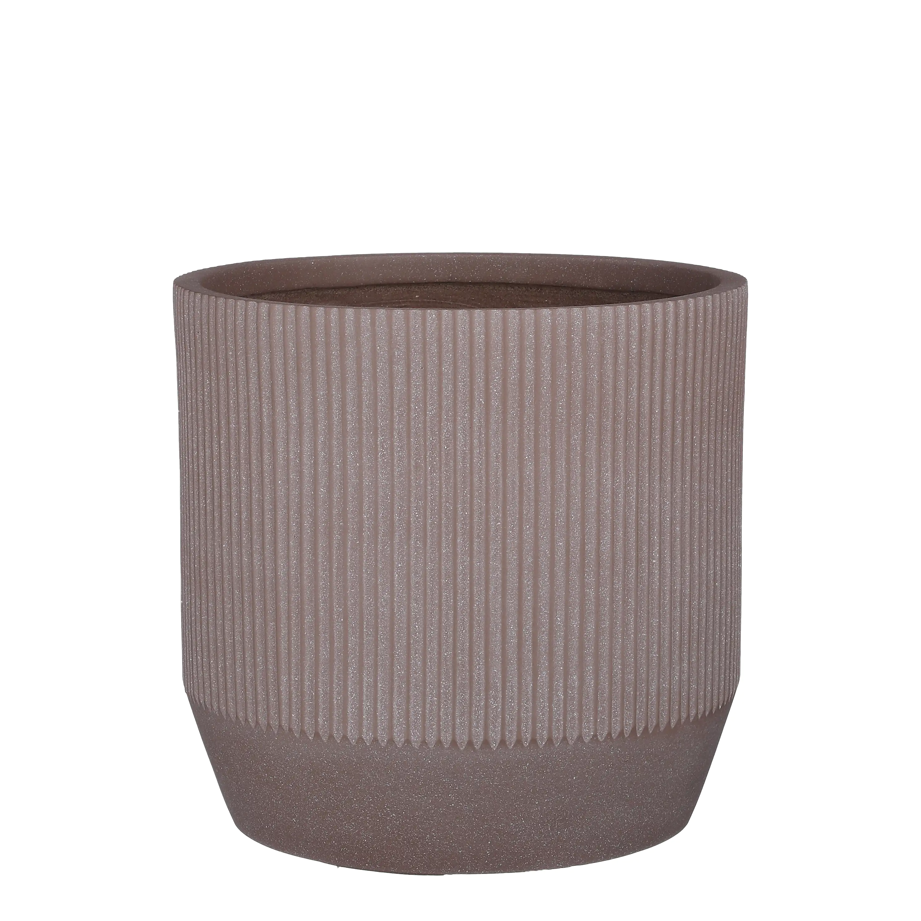 Edelmann Pflanztopf Nuovo Ø 37 x 36 cm taupe