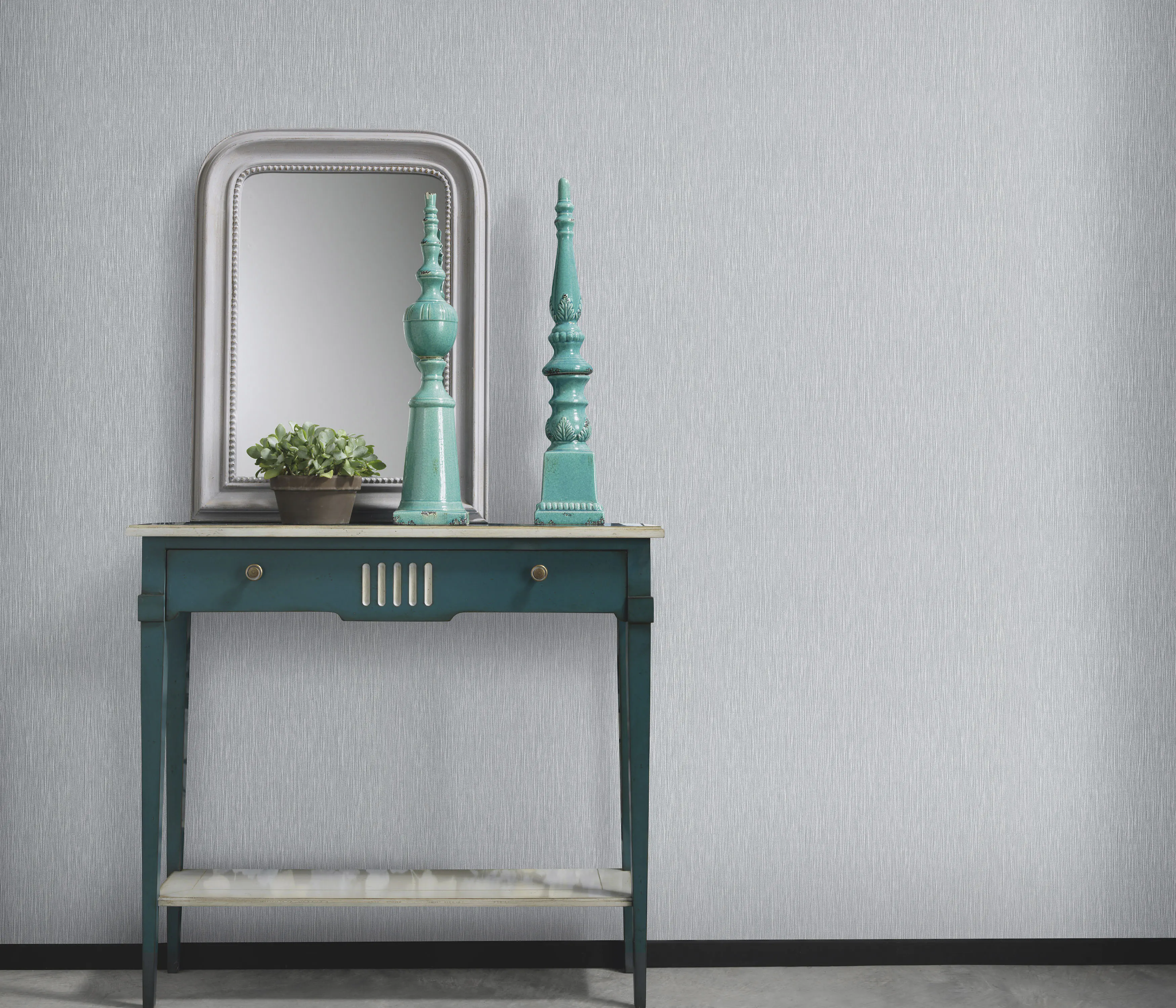 Erismann Vliestapete 10376-10 Fashion for Walls 4 uni grau 10,05 x 0,53 m