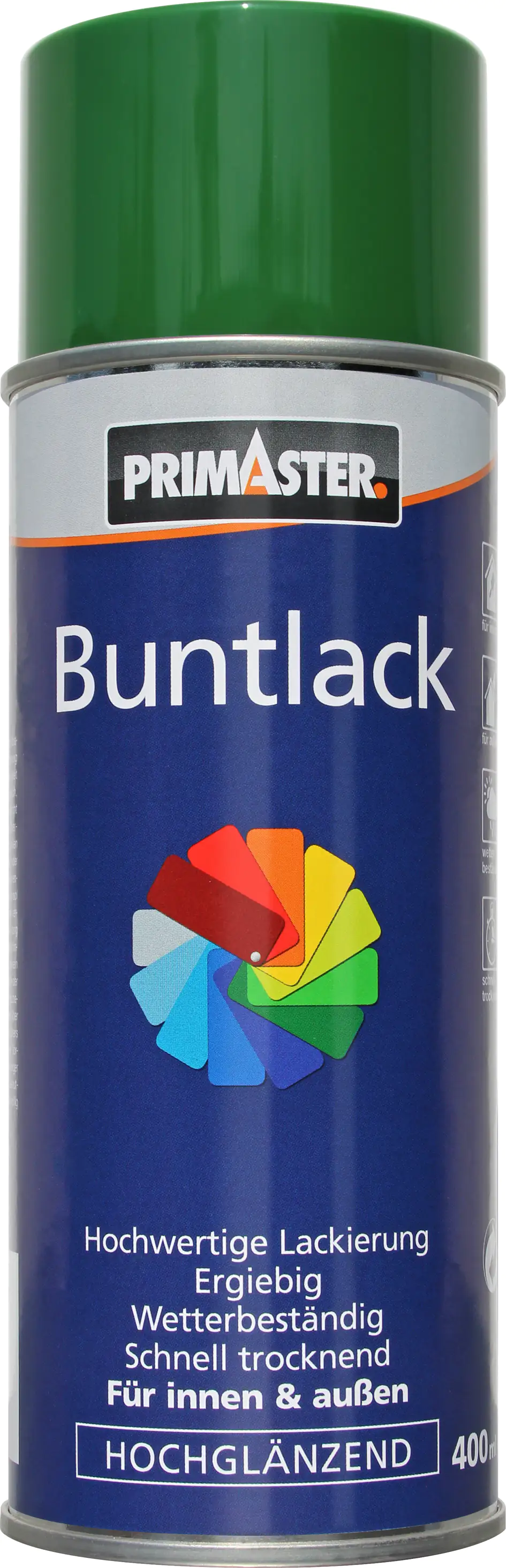 Primaster Lackspray 400 ml laubgrün hochglänzend