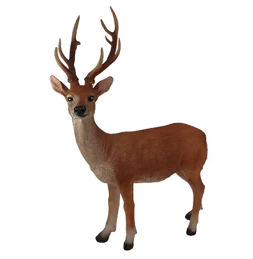 Dekofigur Hirsch 98 x 78 cm braun Dekofigur Hirsch 98 x 78 cm braun