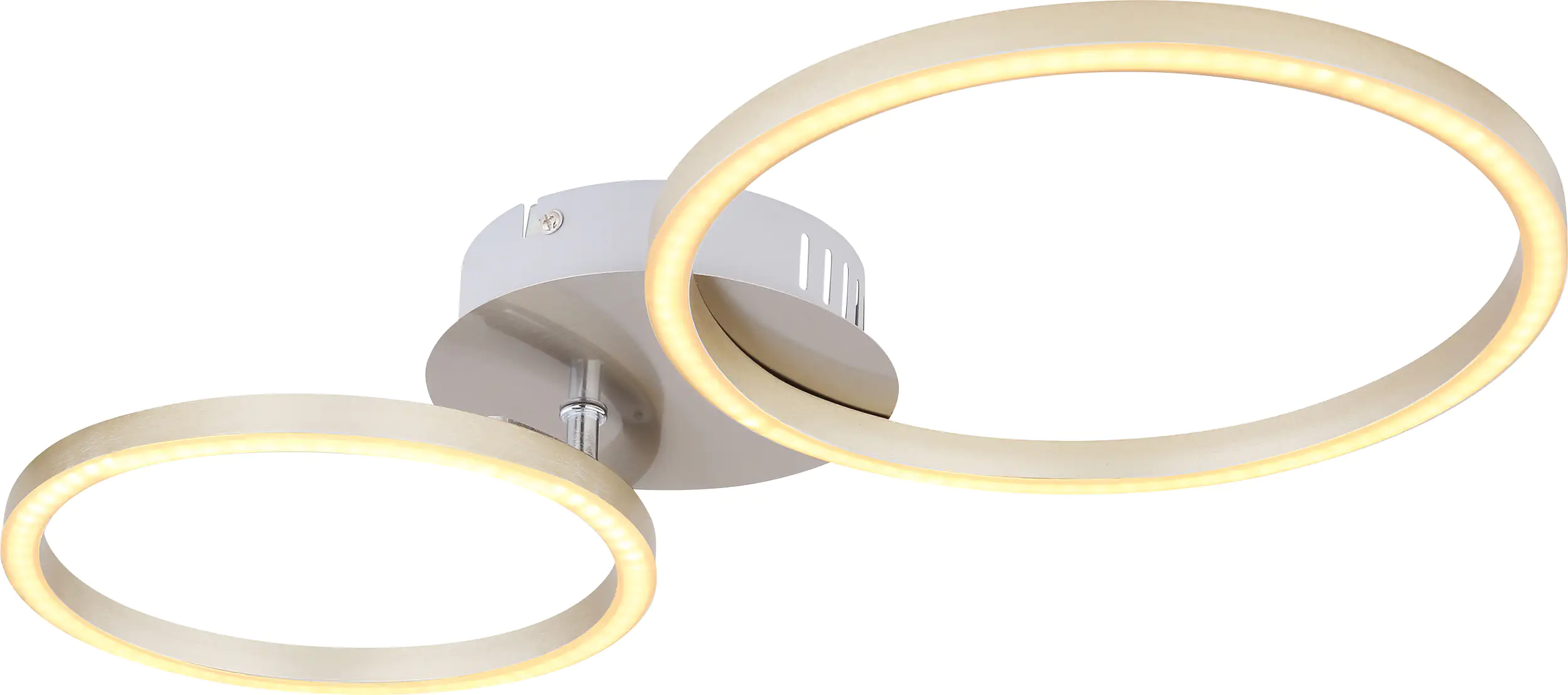 Globo Lighting LED Deckenleuchte Kendy 2-flammig 24W