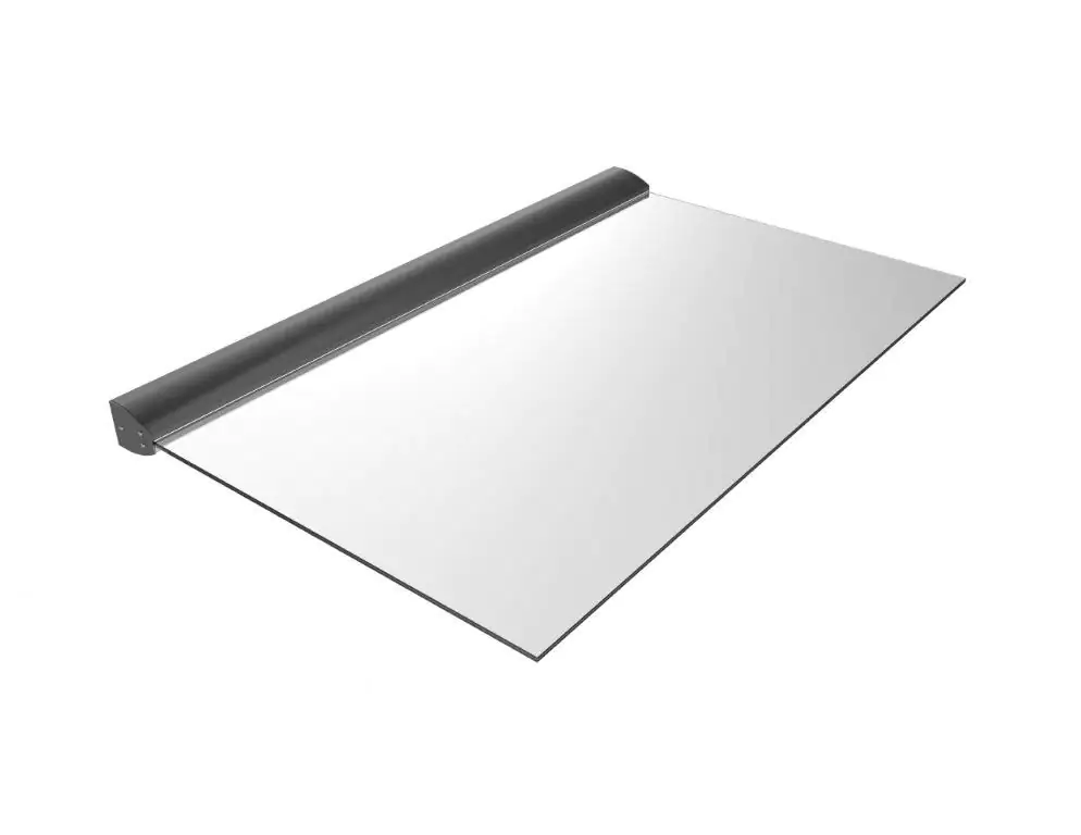 Primaster LED Glas-Vordach St. Tropez 140 x 90 cm, Echtglas - VSG 8 mm Primaster LED Glas-Vordach St. Tropez 140 x 90 cm, Echtglas - VSG 8 mm