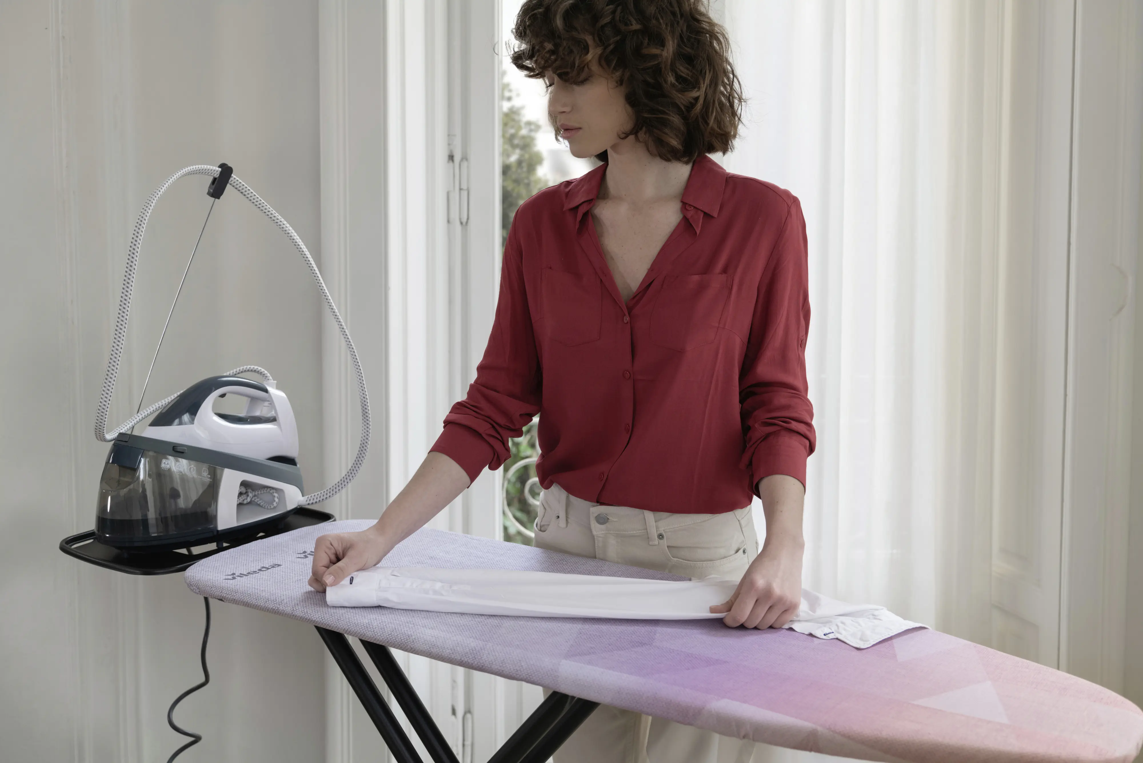 Vileda Bügelbrett Diamond M plus inkl. Elektroanschluss