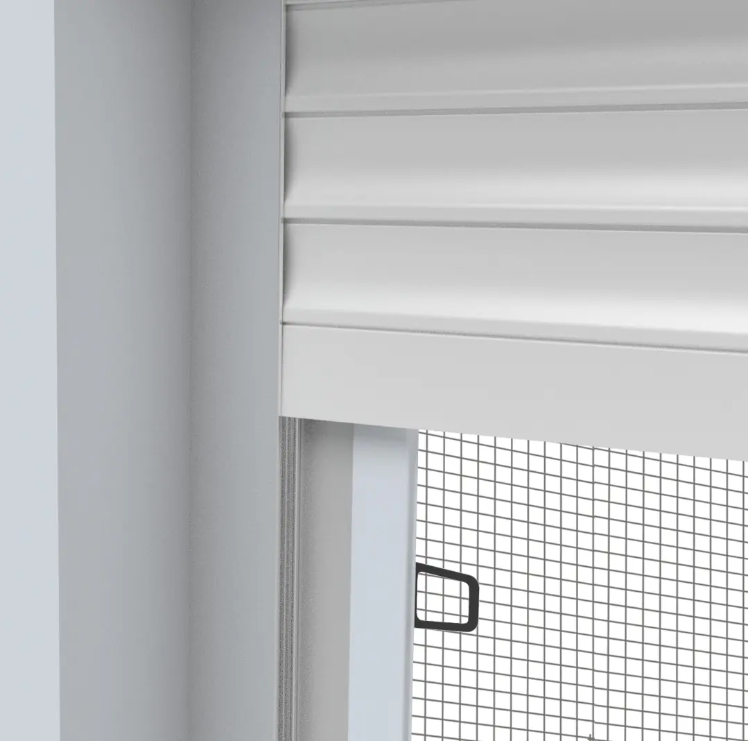 Primaster Fliegenschutz-Fenster slim 120 x 120 cm anthrazit