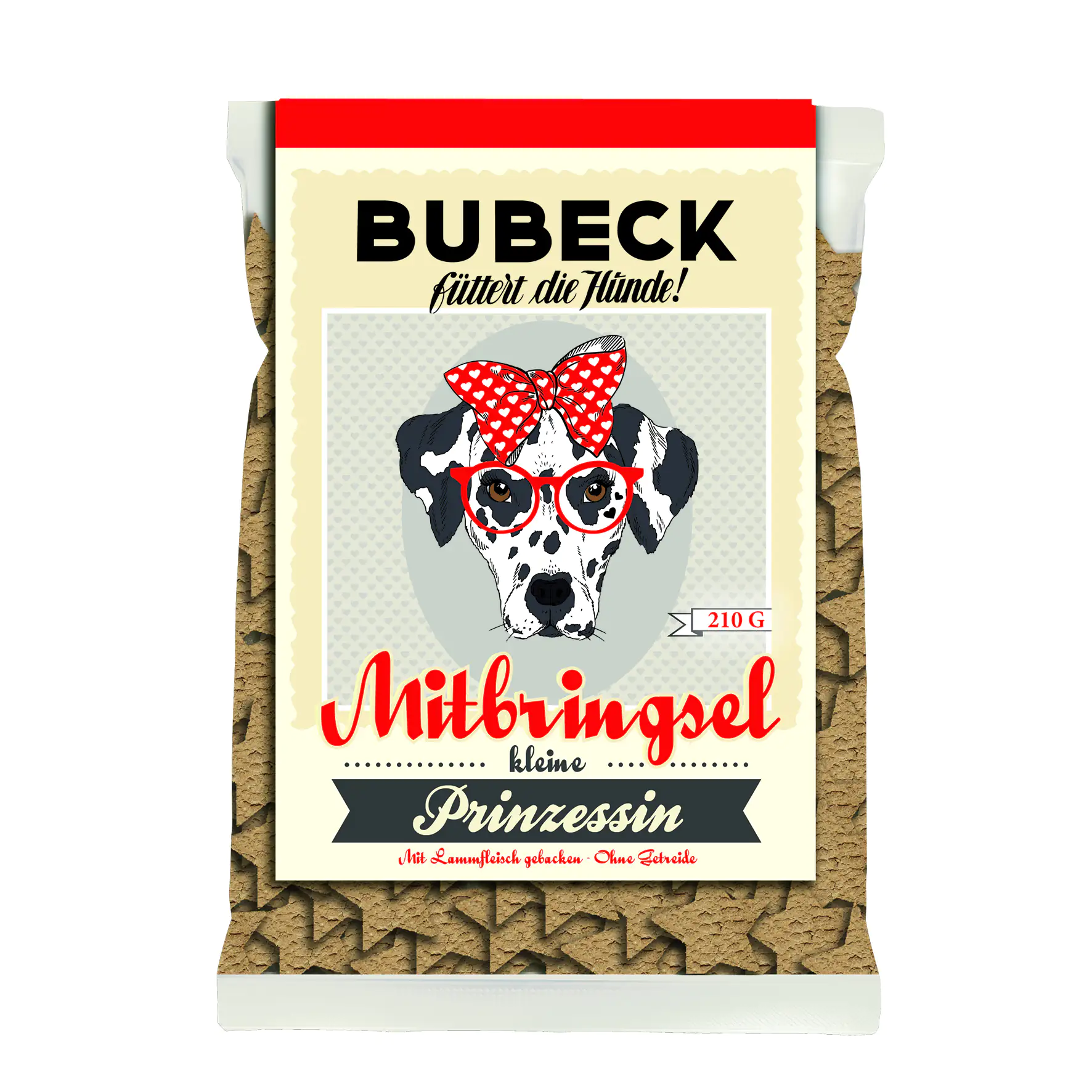 Bubeck Mitbringsel Hipster mit Lamm Adult  Hundekuchen 210 g Bubeck Mitbringsel Hipster mit Lamm Adult  Hundekuchen 210 g