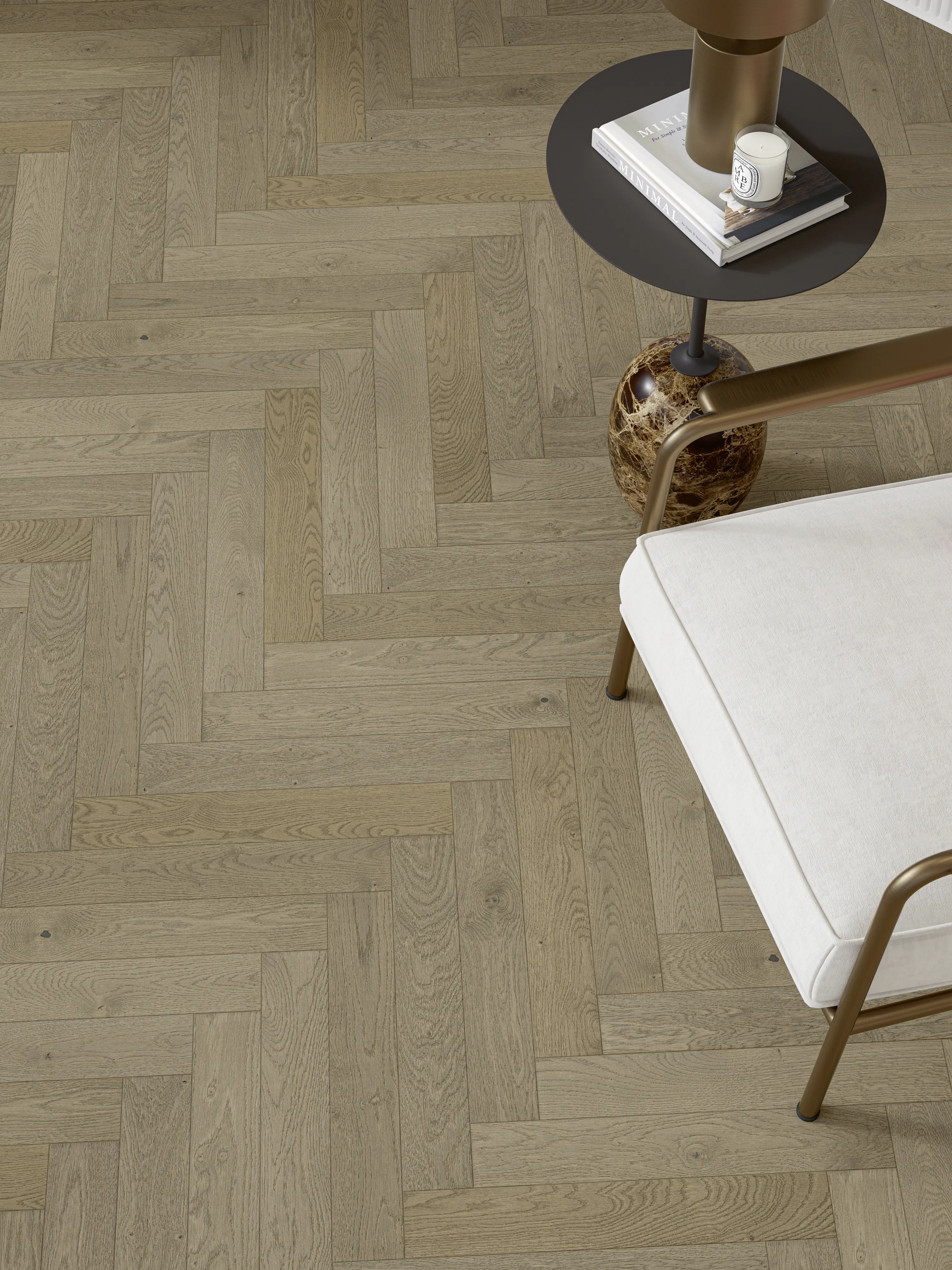 Parador Parkett Trendtime 3 Living Plus Eiche Chalet grau lackversiegelt extramatt