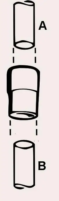 Cornat Absatznippel Ø 22 / Ø 18 mm