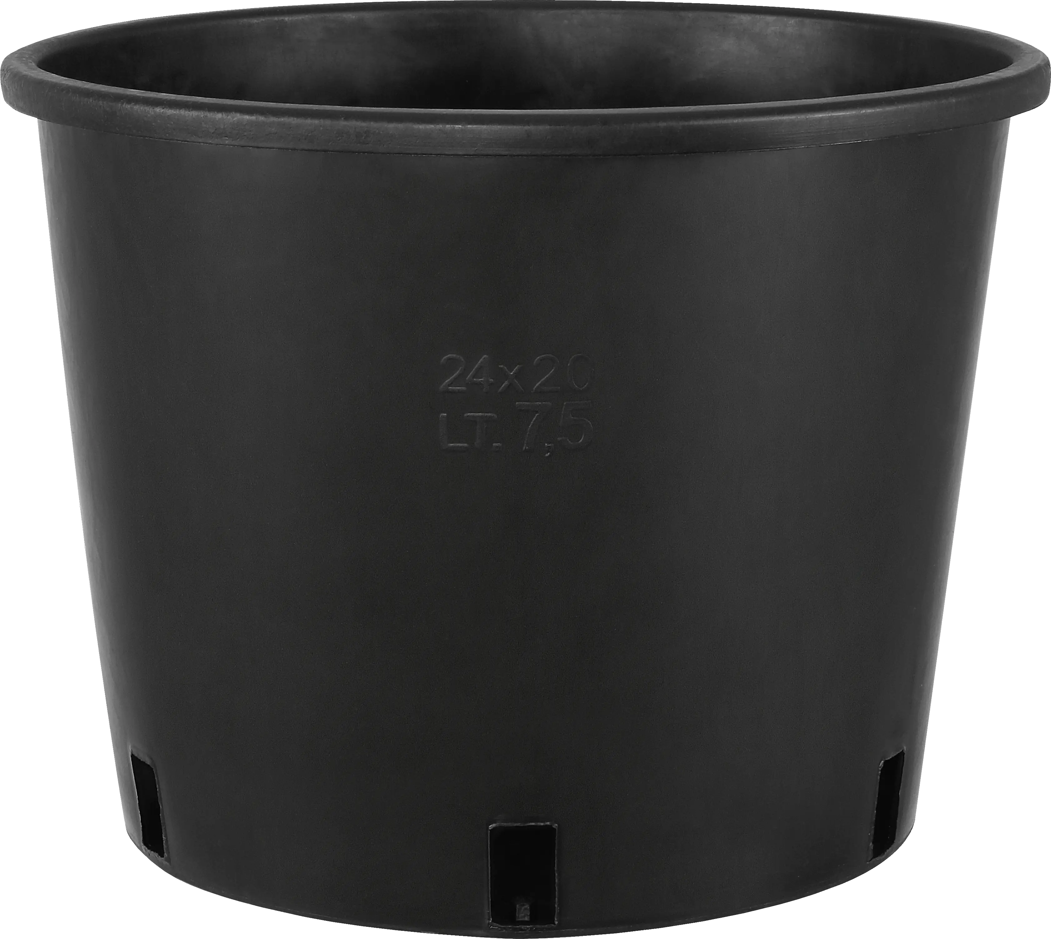 Geli Pflanzcontainer Ø 24 x 25 cm schwarz