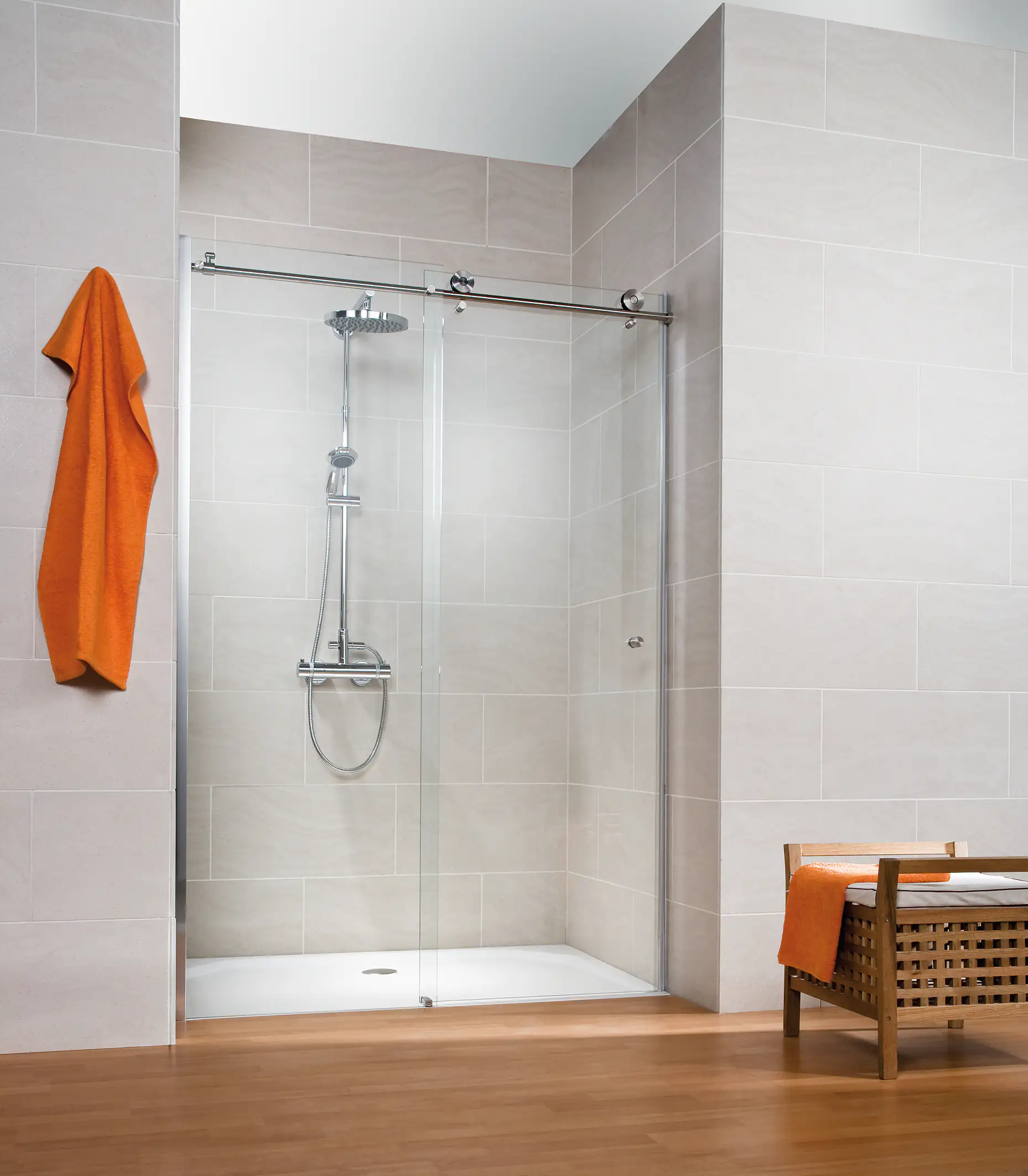 4060991044496 Schulte Nische Schiebetür 140 x 200 cm MasterClass