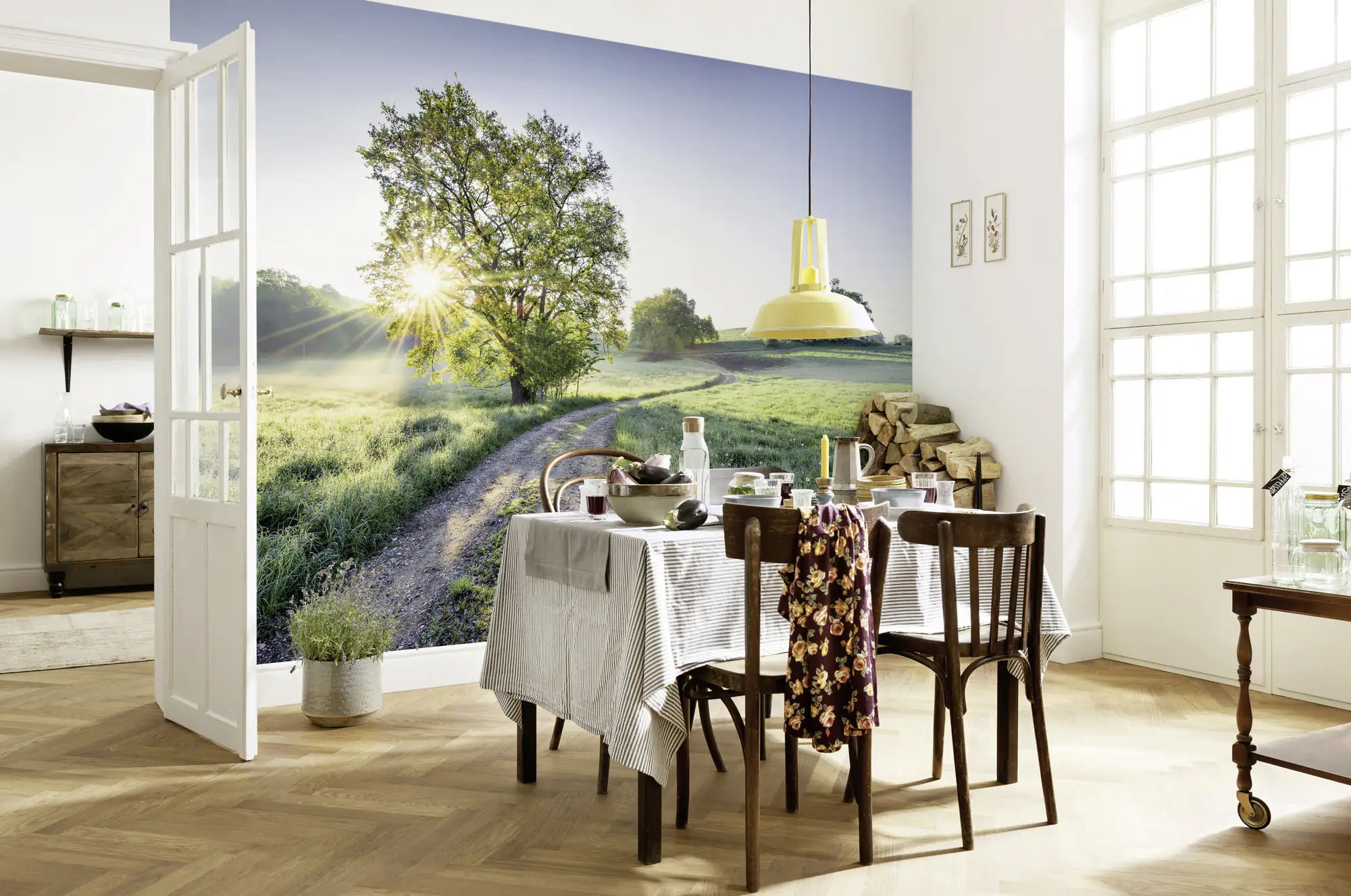 Komar Fototapete Meadow Trail 368 x 254 cm 