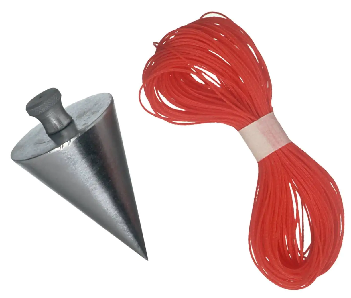 Senklot Birnenform Schnur 10 m 250 g