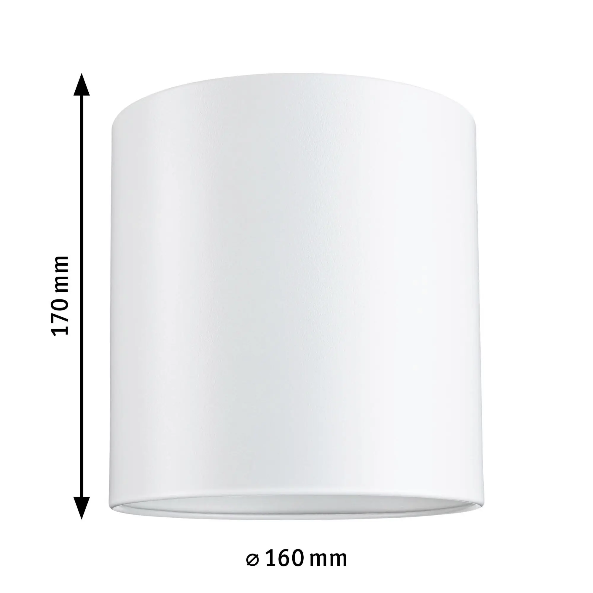 Paulmann URail Lampenschirm Tallis 2Easy weiß matt 16 x 17 cm