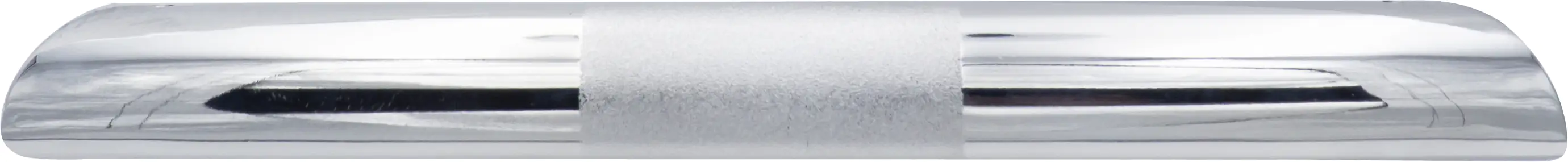 Ridder Fußstütze Lex S, chromfarben glänzend, mit rutschhemmender Fläche, Edelstahl