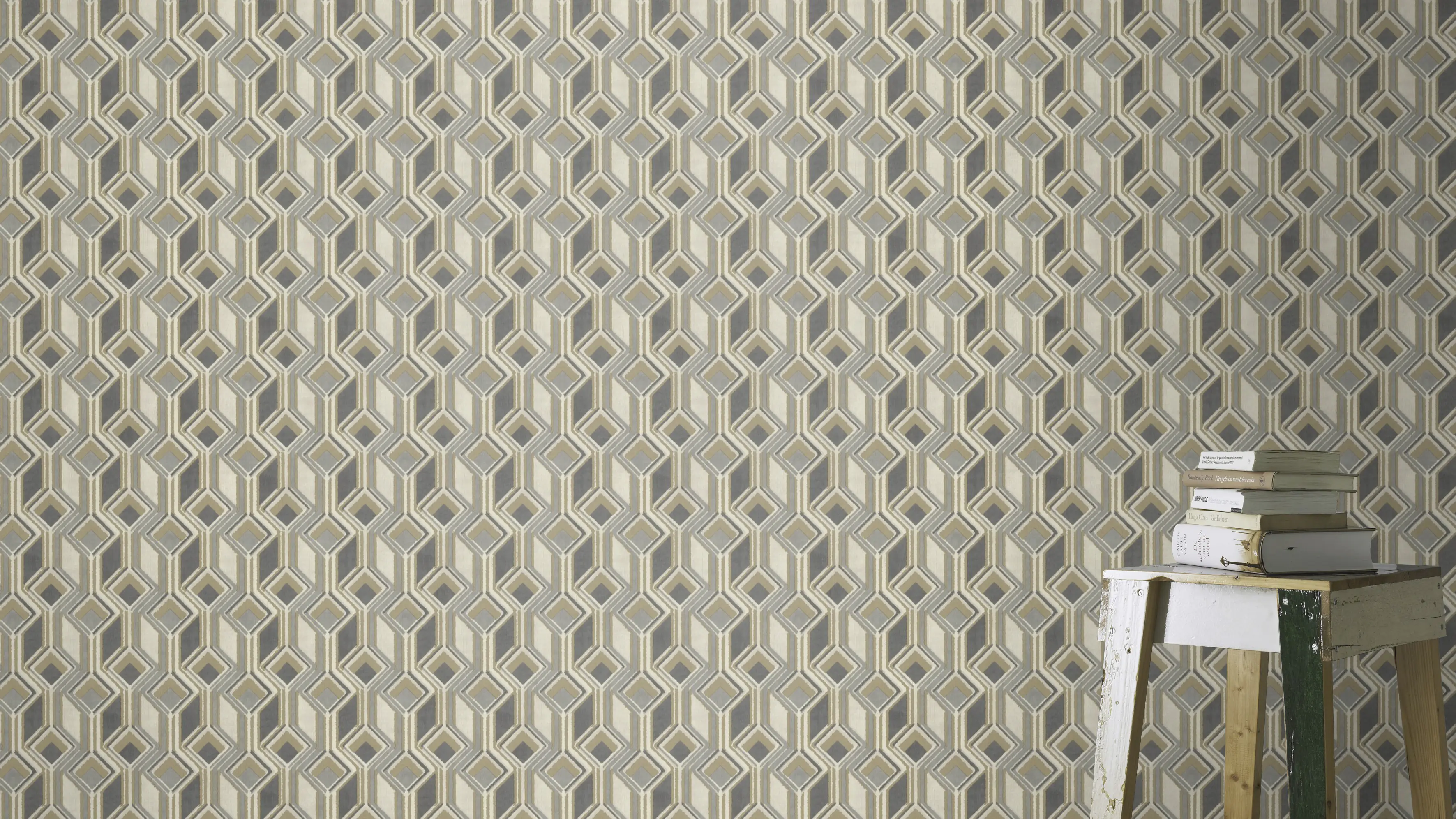 Rasch Vliestapete 746532 Blau-Taubenblau Muster & Motive 10,05 m x 0,53 m