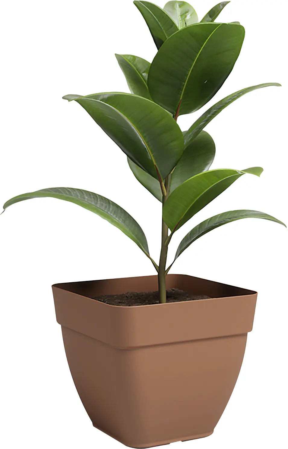 Artevasi Pflanztopf Capri Campana Kunststoff terrakotta matt Ø 37 x 34 cm