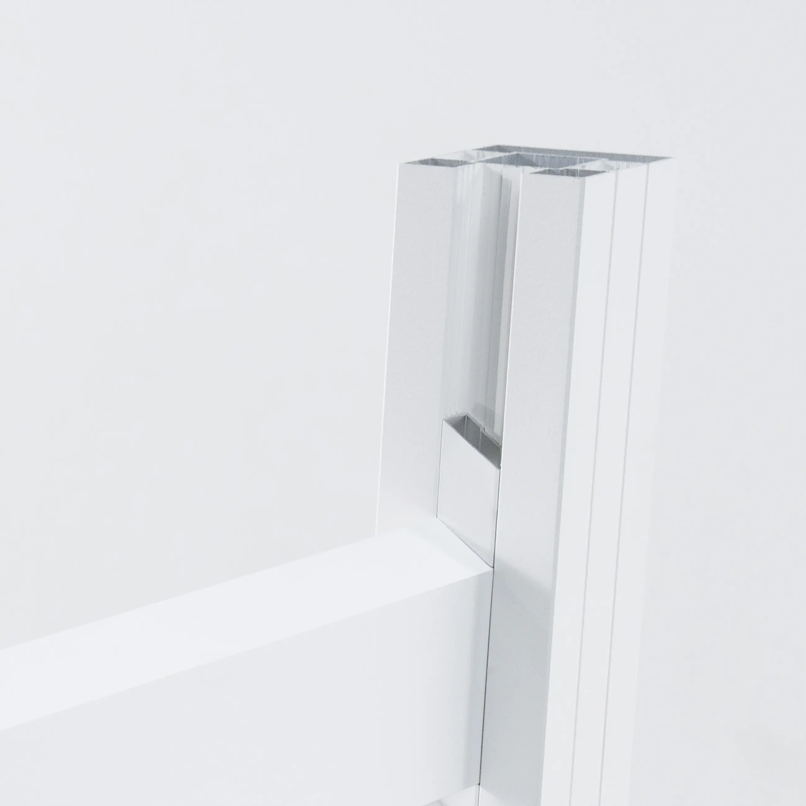 Ambiente Alu-Zaun Erweiterungsset Rhombus MAXI 187 x 124,2 cm weiß