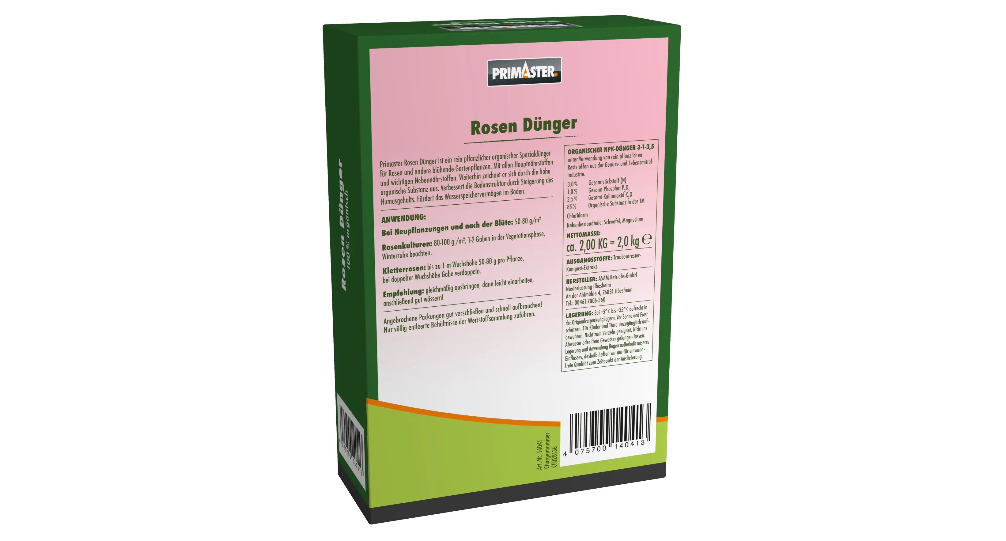 Primaster Rosendünger 2 kg