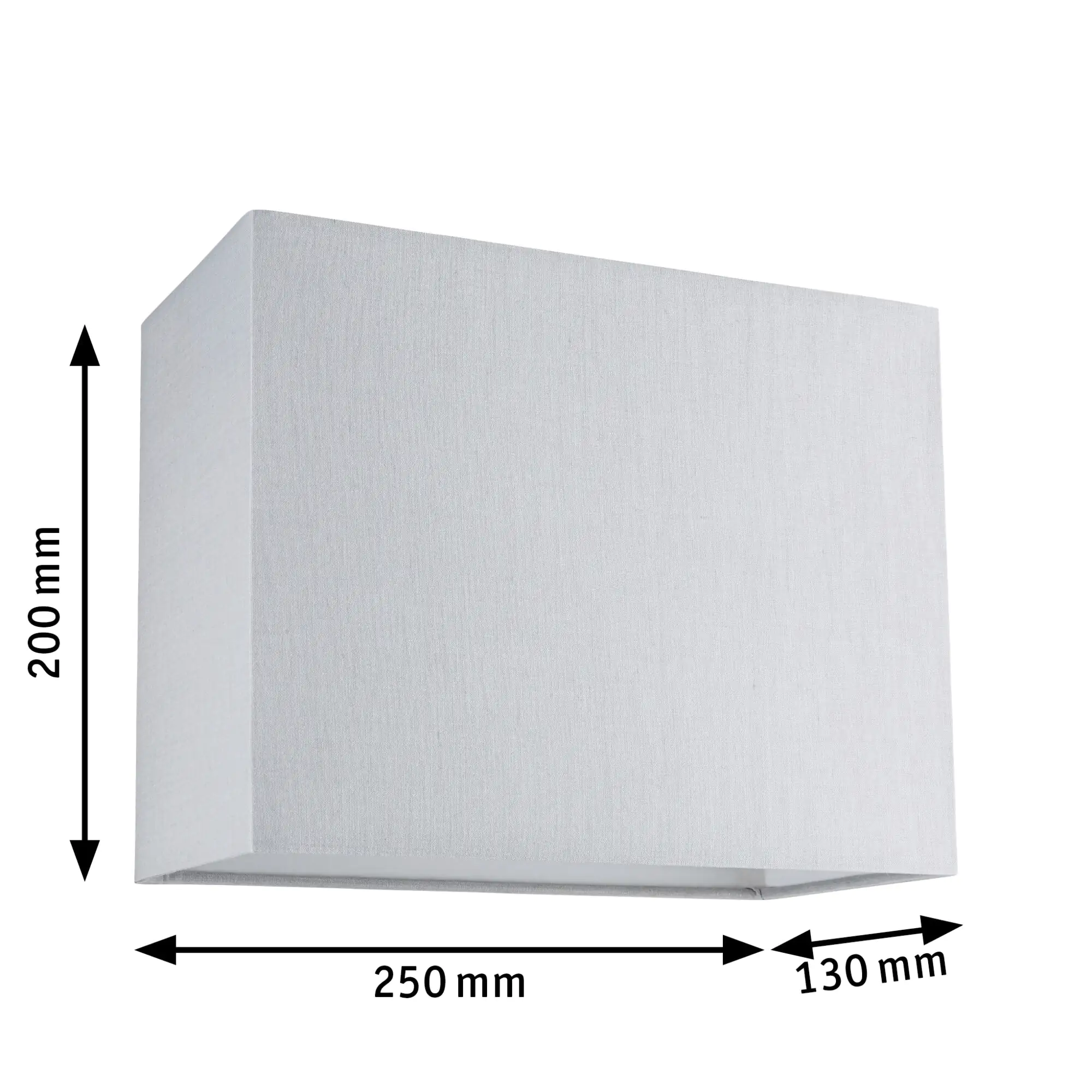 Paulmann URail Lampenschirm Verona 2Easy grau 25 x 13 cm Paulmann URail Lampenschirm Verona 2Easy grau 25 x 13 cm