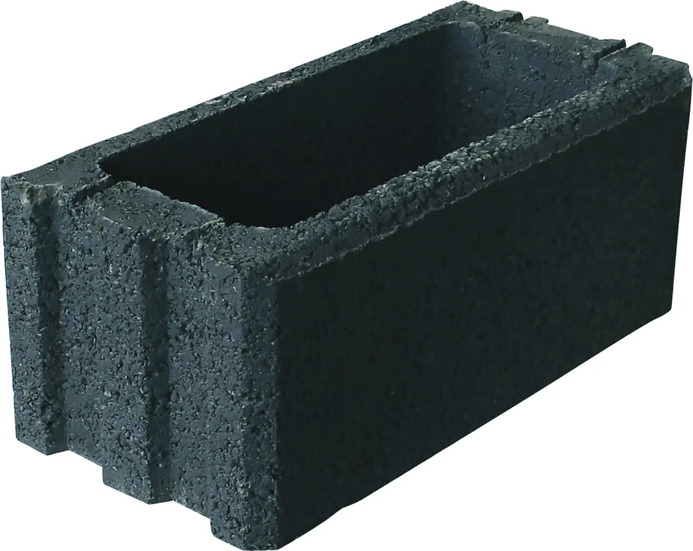 EHL Mauerstein Planomur Normalstein 50 x 25 x 20 cm anthrazit