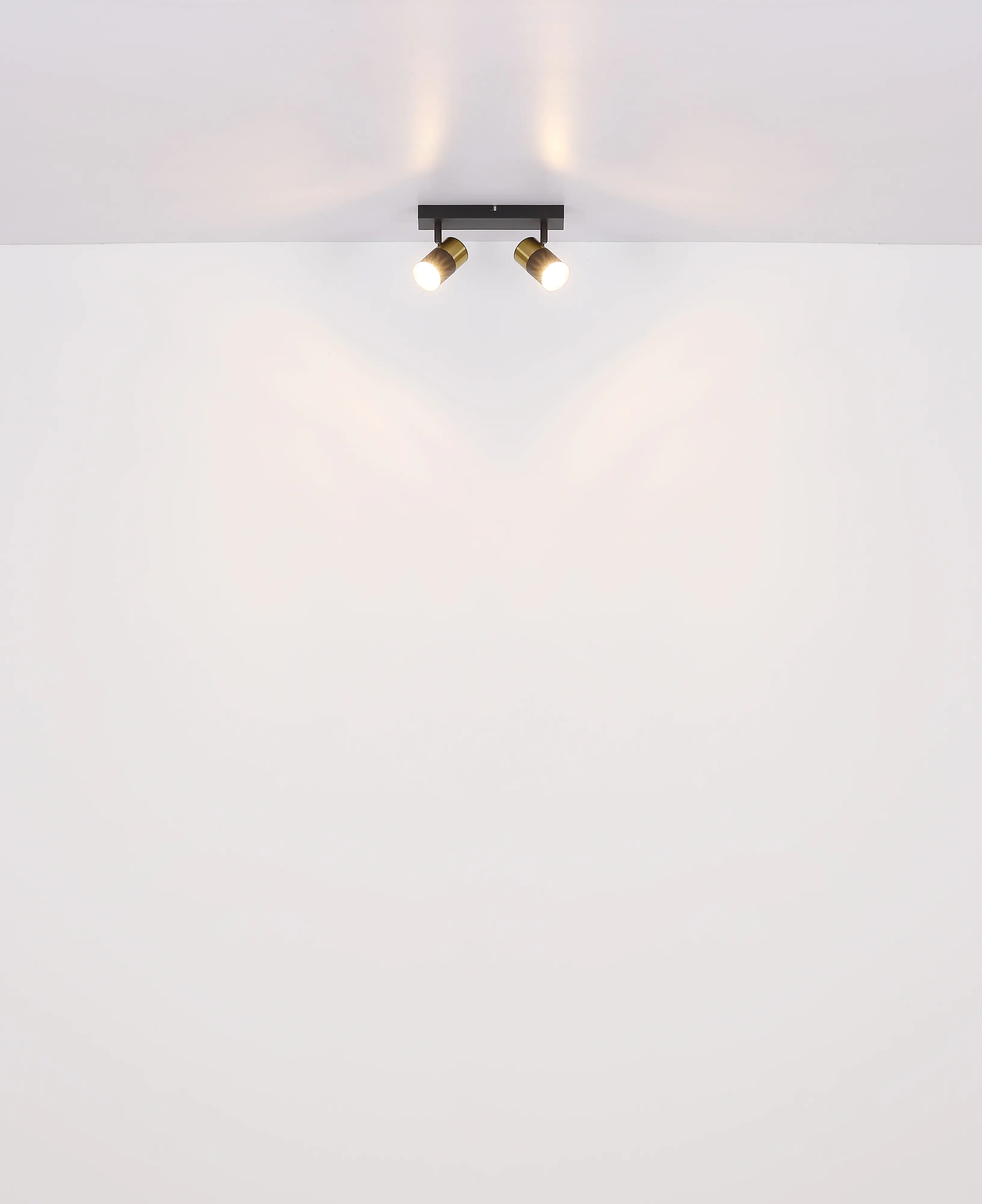 Globo 3er Spot Brisbon weiß matt 41 x 41 x 12 cm GU10 Globo 3er Spot Brisbon weiß matt 41 x 41 x 12 cm GU10