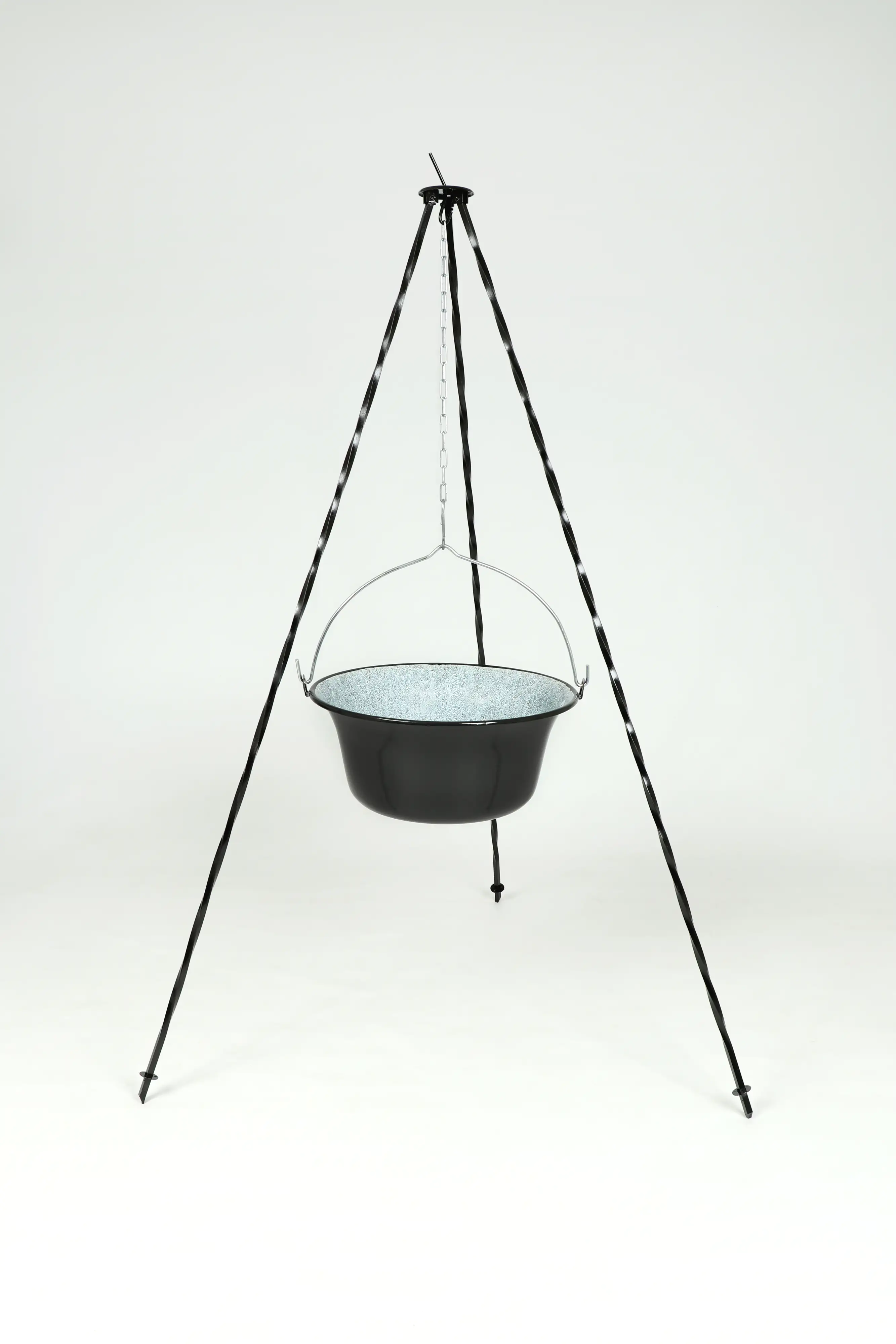 Su-Deco Ständer 120 cm 10 x 10 schwarz lackiert