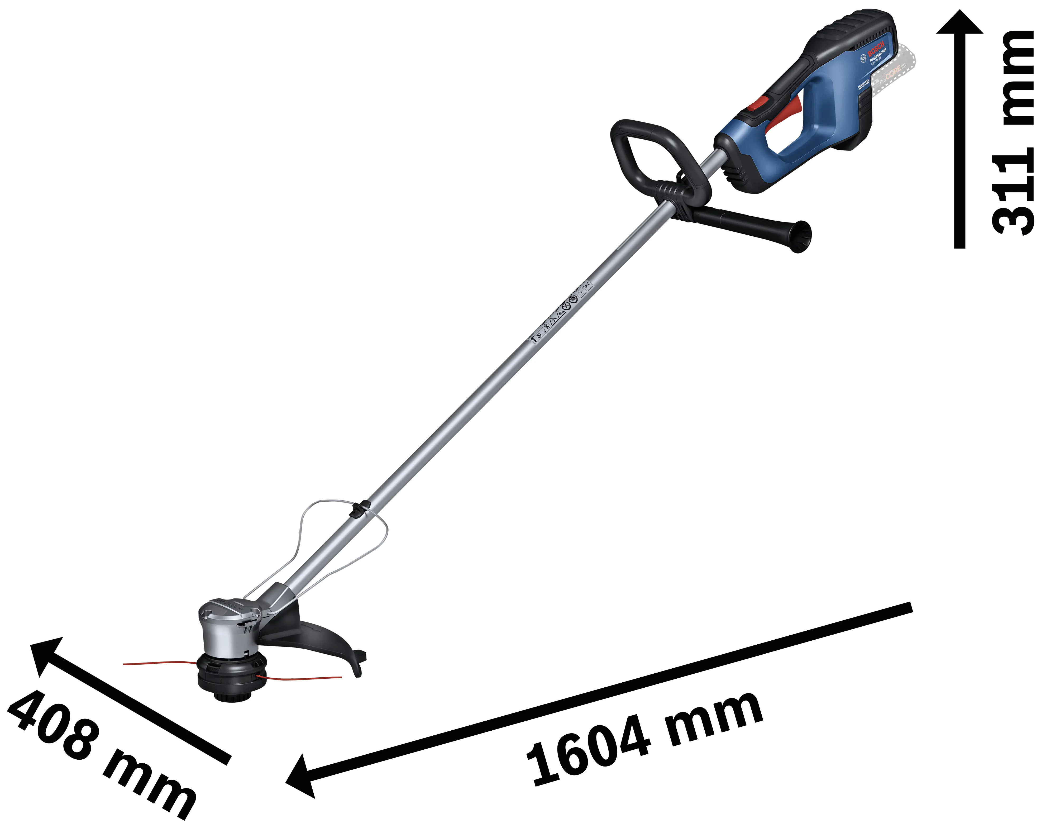 Bosch Professional Akku-Rasentrimmer GRT 18V-33 Solo Bosch Professional Akku-Rasentrimmer GRT 18V-33 Solo