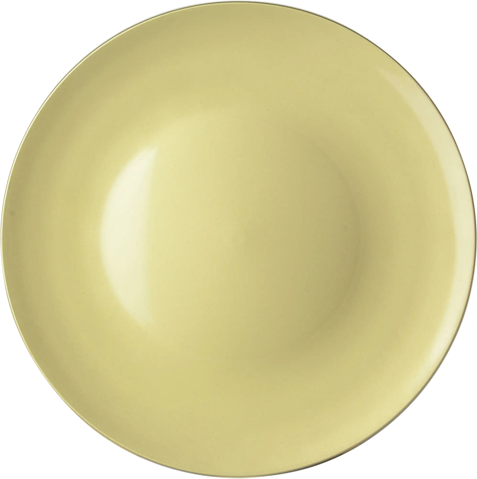 Riffelmacher Kunststoffteller Ø 33 cm gold