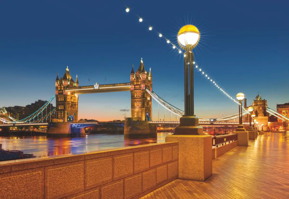 4036834089276 Komar Fototapete Tower Bridge 368 x 254 cm