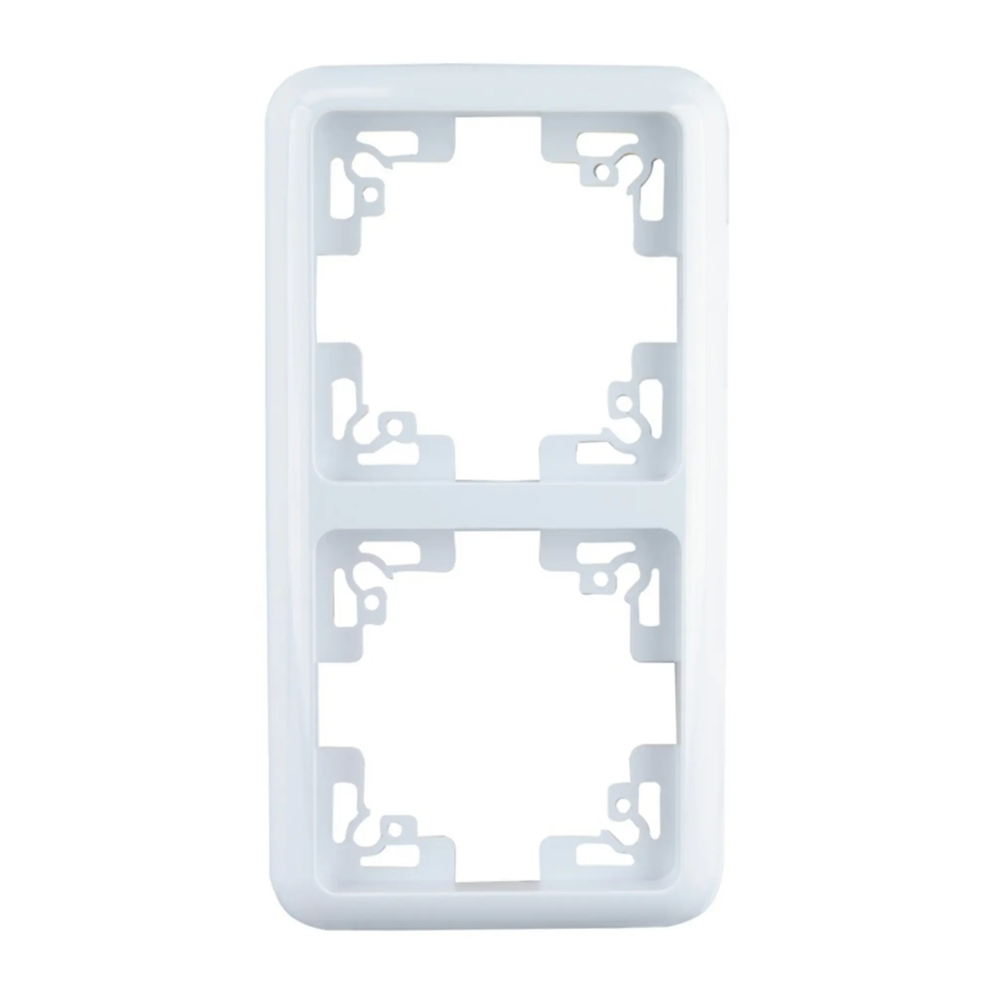 Unitec Abdeckrahmen Montreal 2-fach S502 ultraweiß Unitec Abdeckrahmen Montreal 2-fach S502 ultraweiß