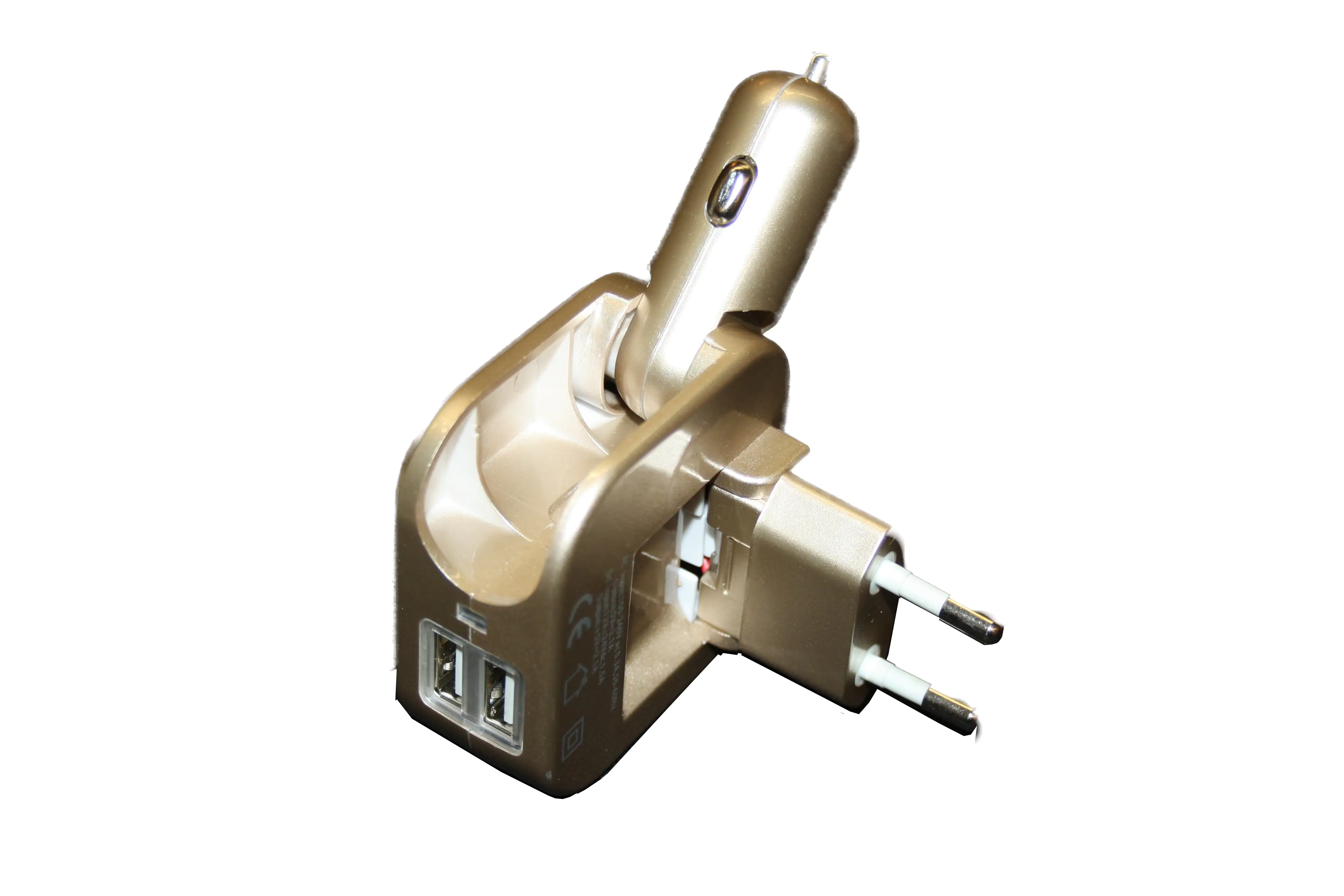 KFZ Reiseladestecker 2x USB 2.1, 230 V KFZ Reiseladestecker 2x USB 2.1, 230 V