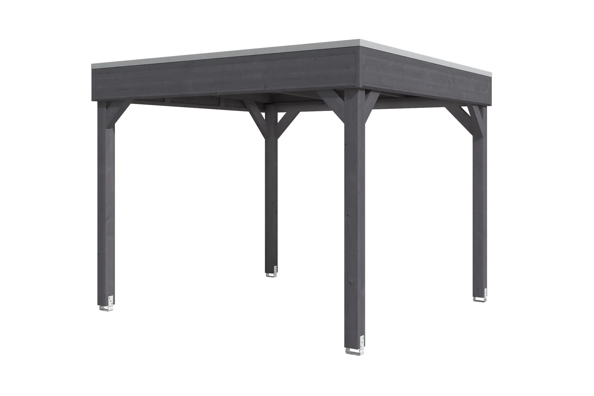 SKAN HOLZ Pavillon Toulouse 302 x 302 cm, grau