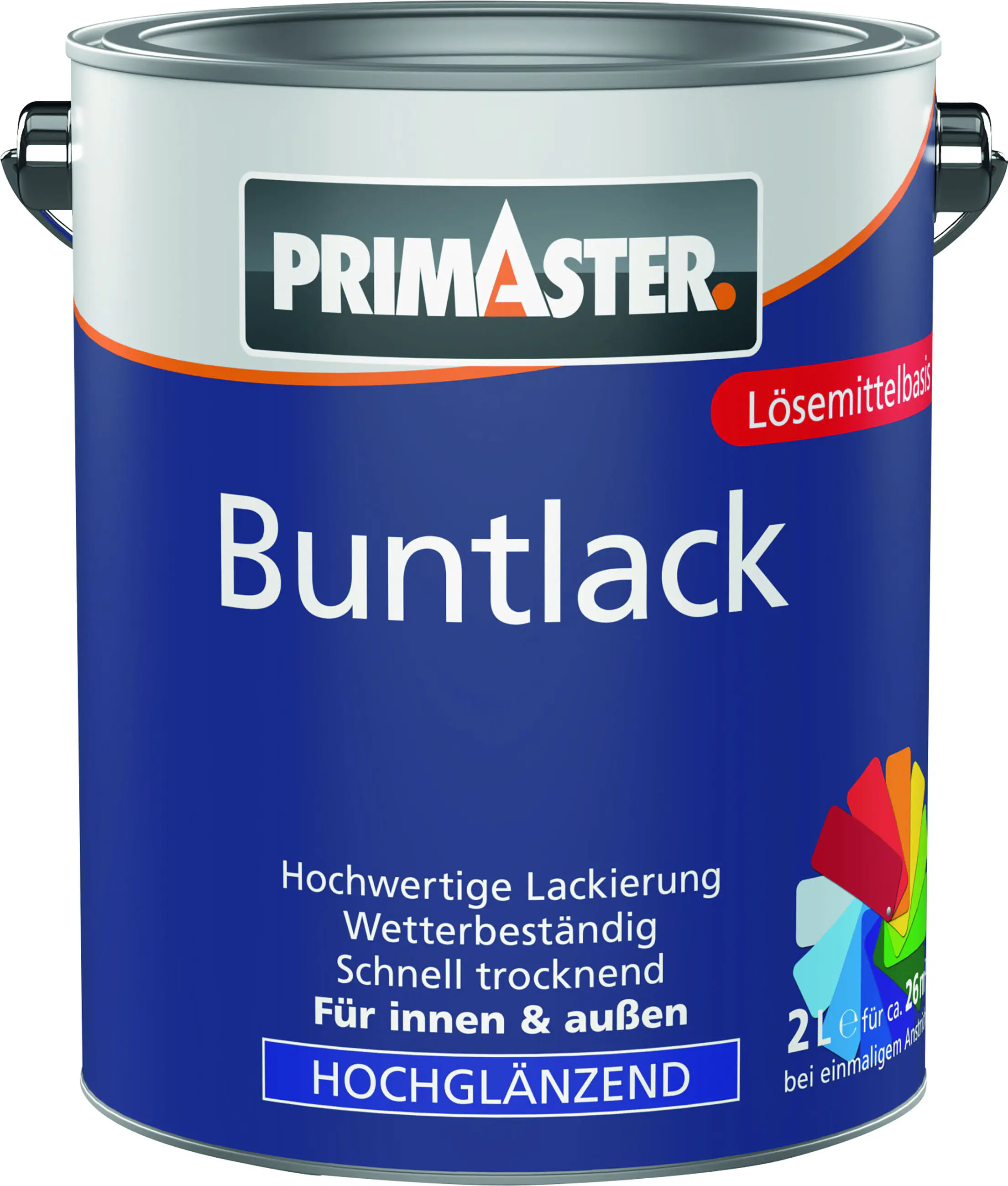 Primaster Buntlack 2 L schokobraun hochglänzend Primaster Buntlack 2 L schokobraun hochglänzend