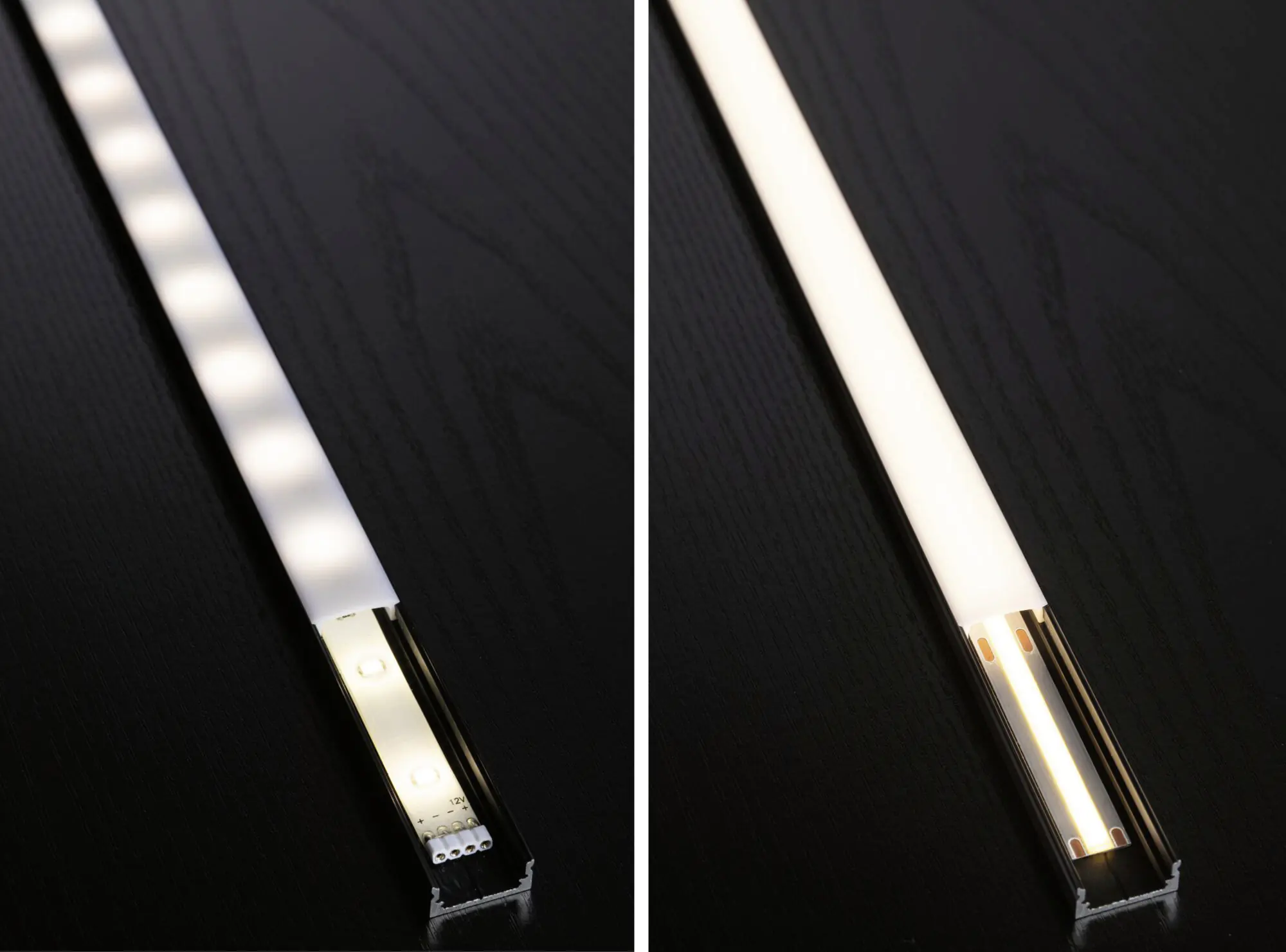 Paulmann MaxLED 500 Stripe-Basisset Set 3 m warmweiß Full-Line COB silber