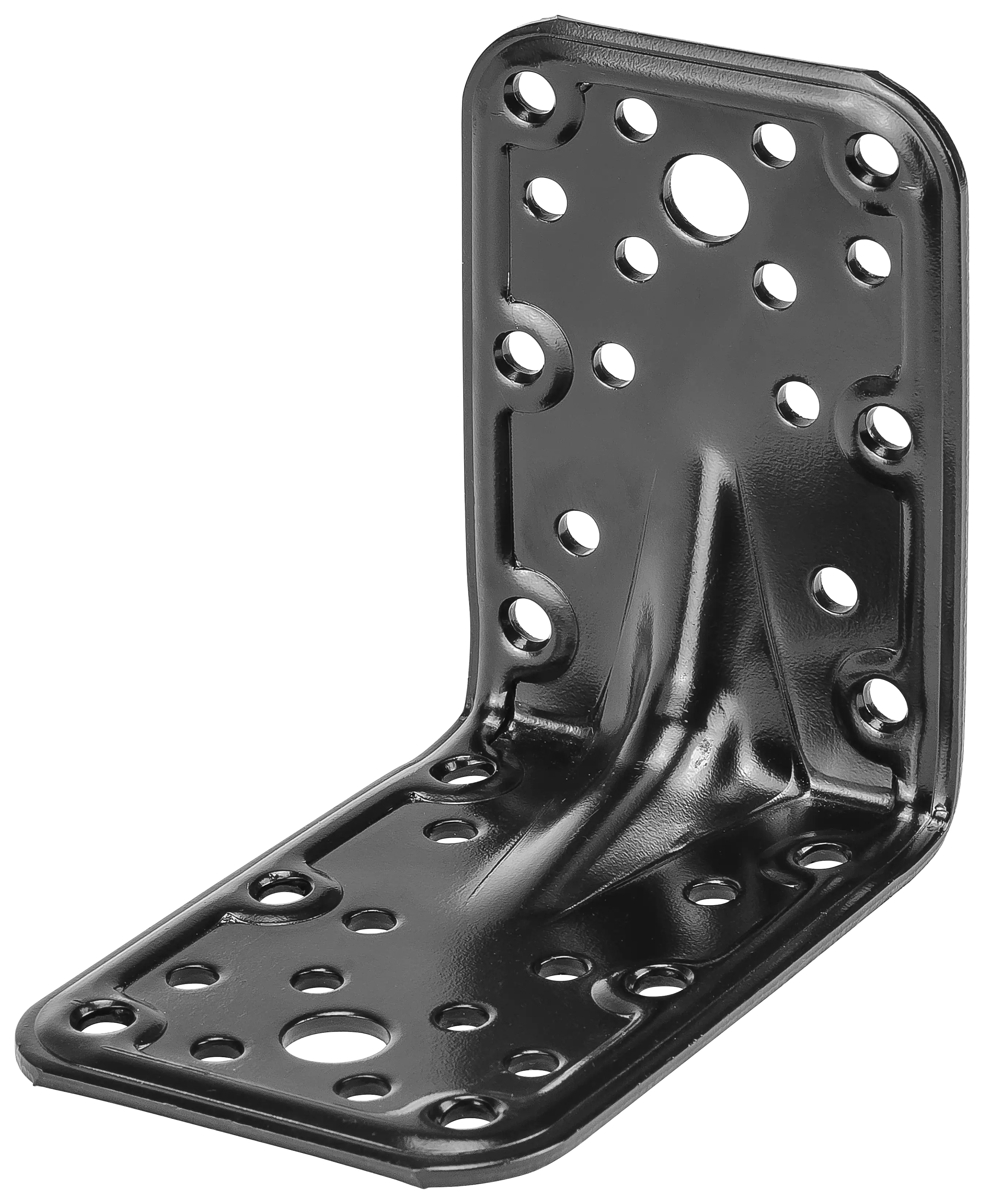 Vormann Combi-Winkelverbinder 90 x 90 mm Stahl schwarz mit Sicke Vormann Combi-Winkelverbinder 90 x 90 mm Stahl schwarz mit Sicke