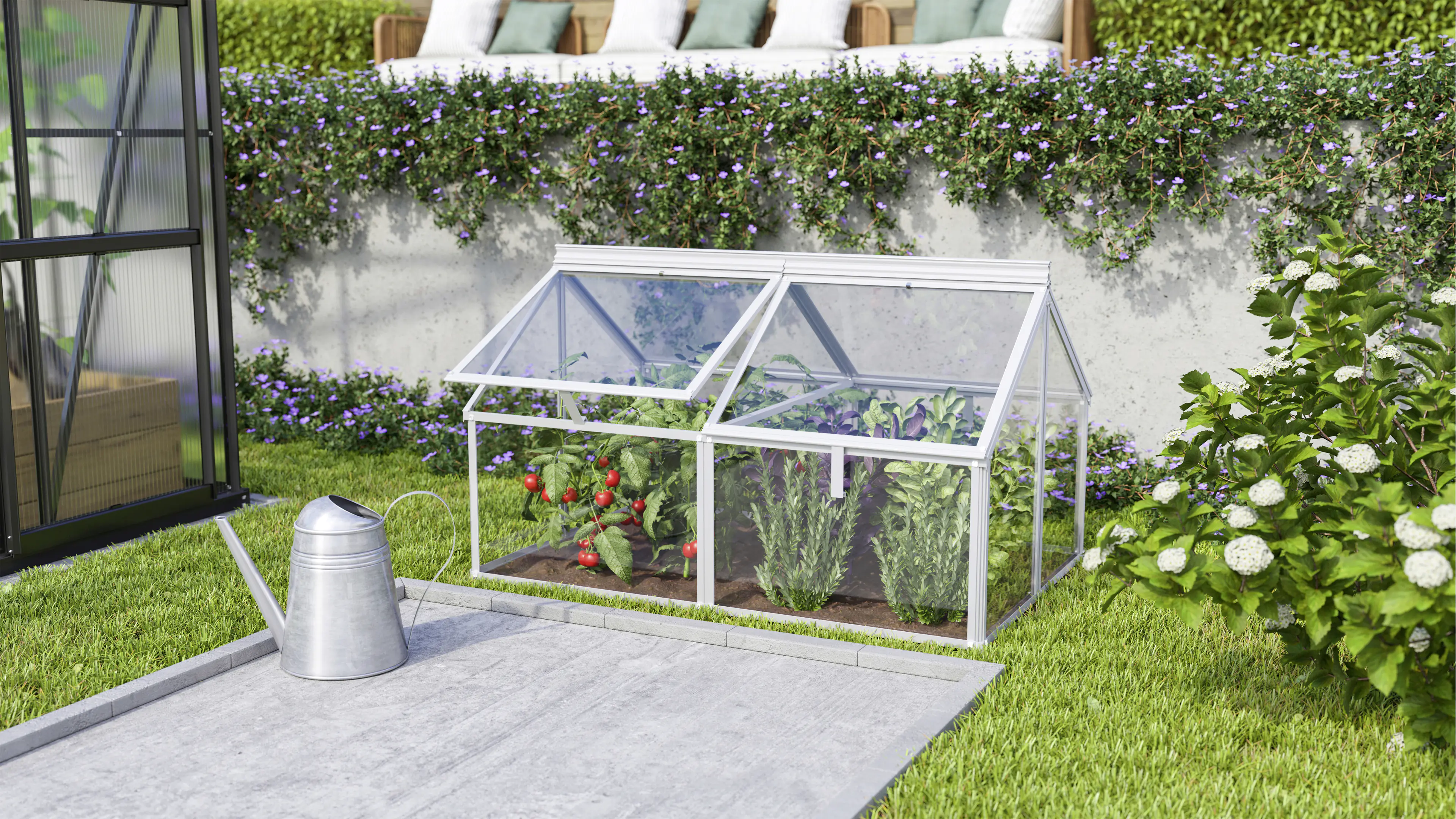 Vitavia Frühbeet Gaia Jumbo ESG 119 x 83 x 72 cm Vitavia Frühbeet Gaia Jumbo ESG 119 x 83 x 72 cm