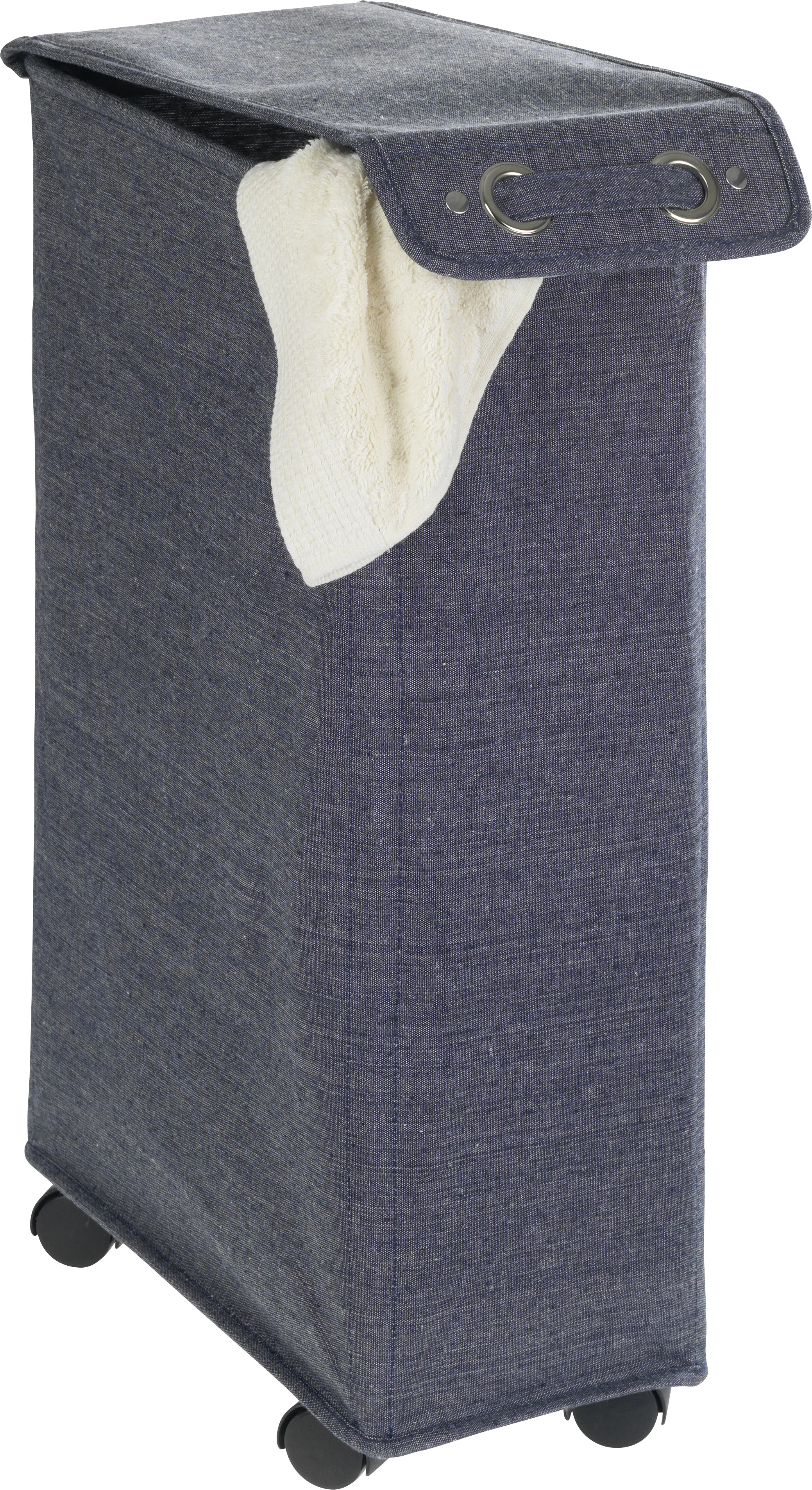 Wenko Wäschesammler Corno Prime 43 l, blau